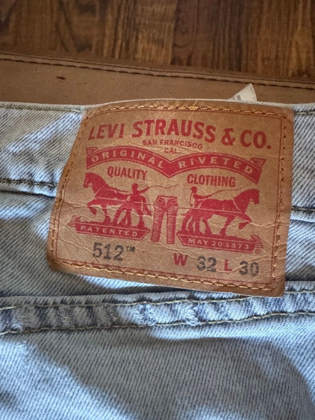Levi's Vintage Levis Distressed Style Light Blue 32x30 Size US 32 / EU 48 - 3 Thumbnail