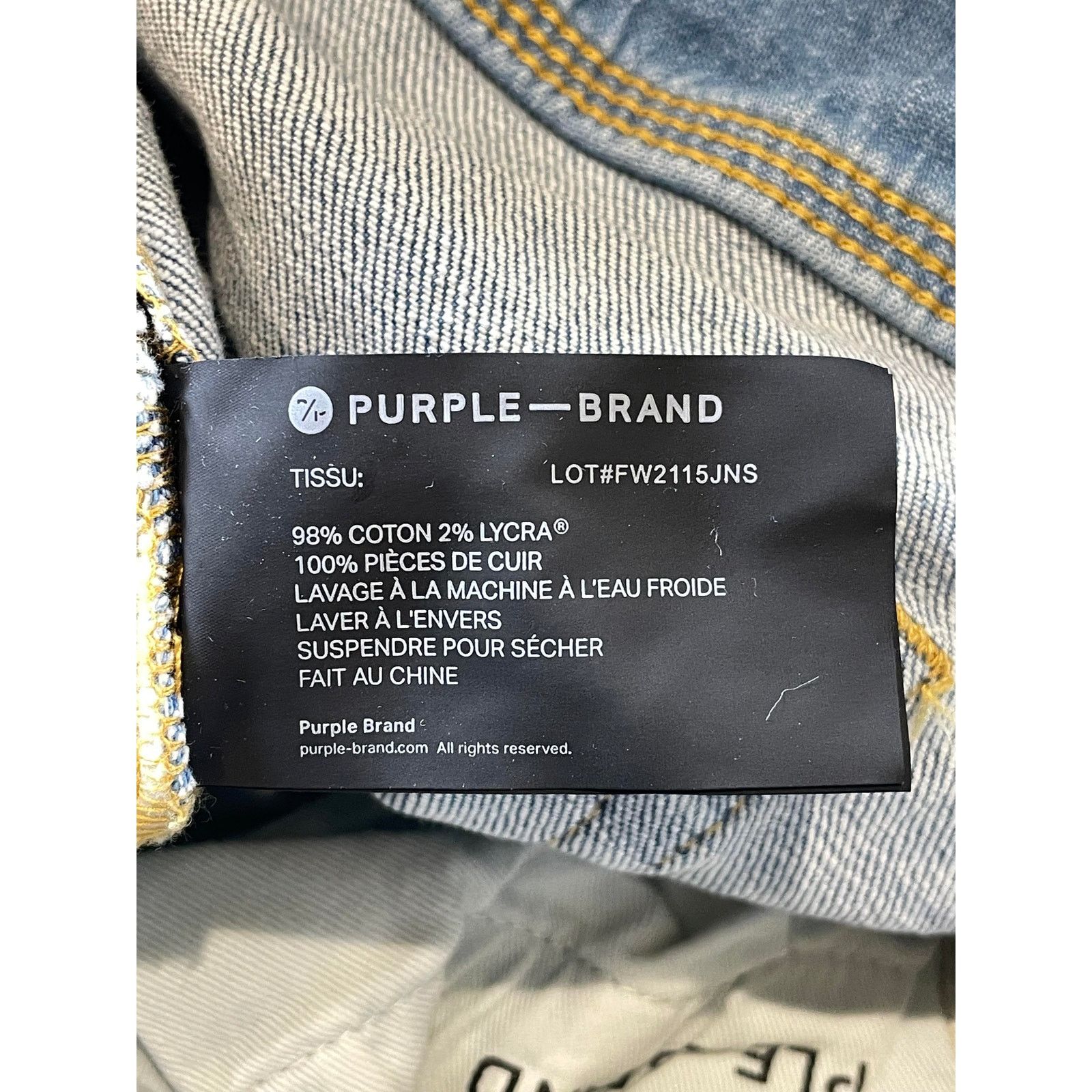 Purple Brand Purple Brand Light Wash Knee Rip Jeans Size US 32 / EU 48 - 7 Thumbnail