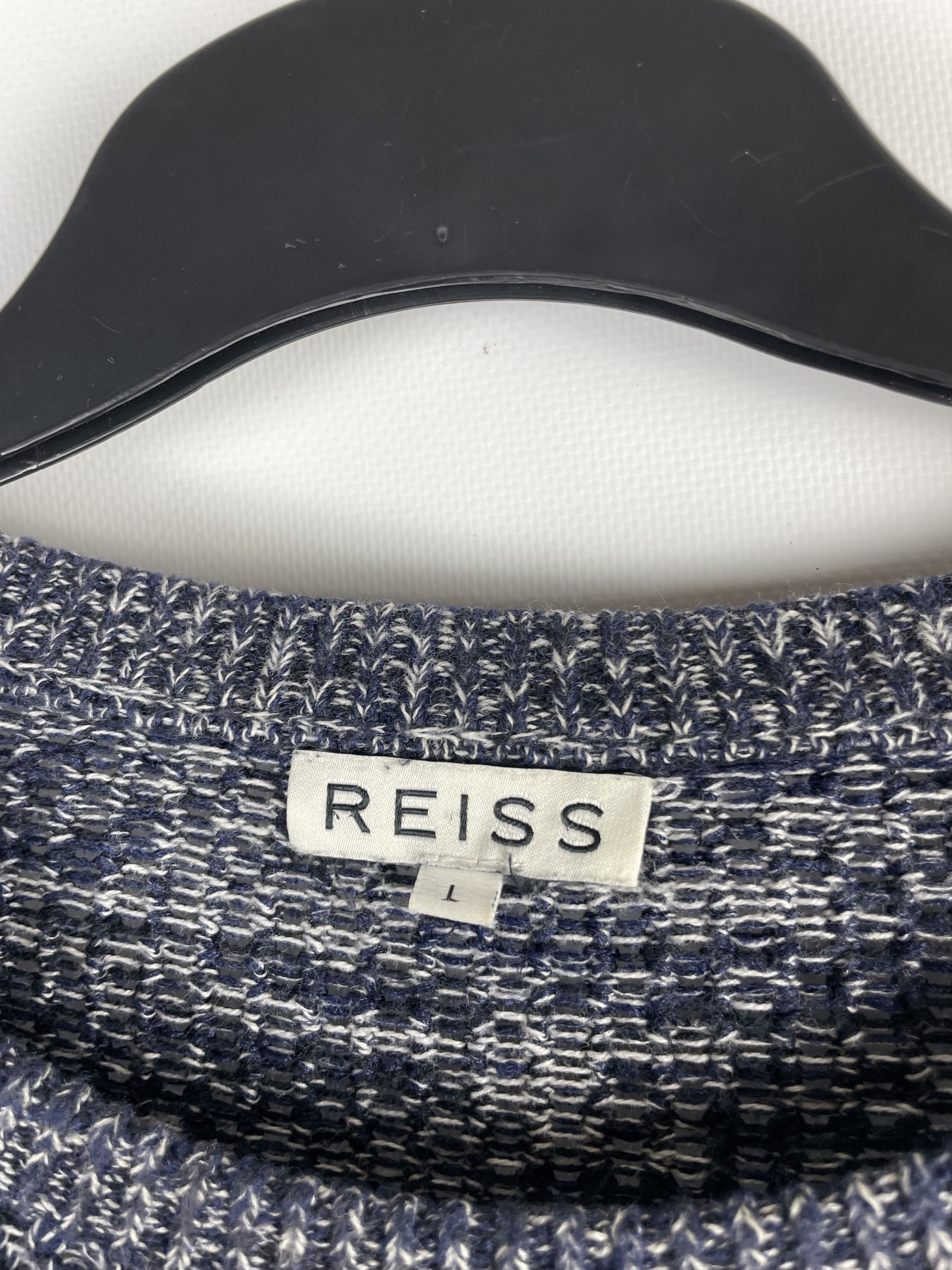 Reiss Reiss Knit Mesh Sweater Size US L / EU 52-54 / 3 - 6 Thumbnail