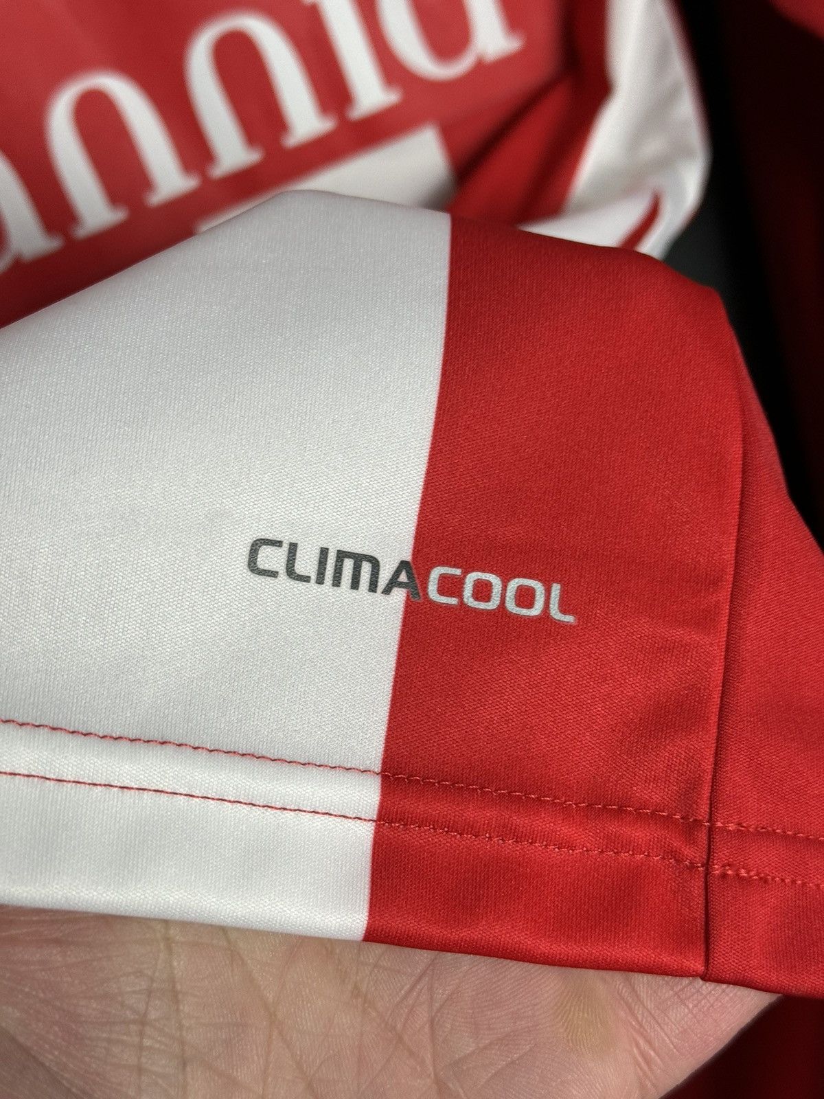 Adidas Stoke City 11/12 Home Football Long Sleeve Jersey Size US M / EU 48-50 / 2 - 5 Thumbnail