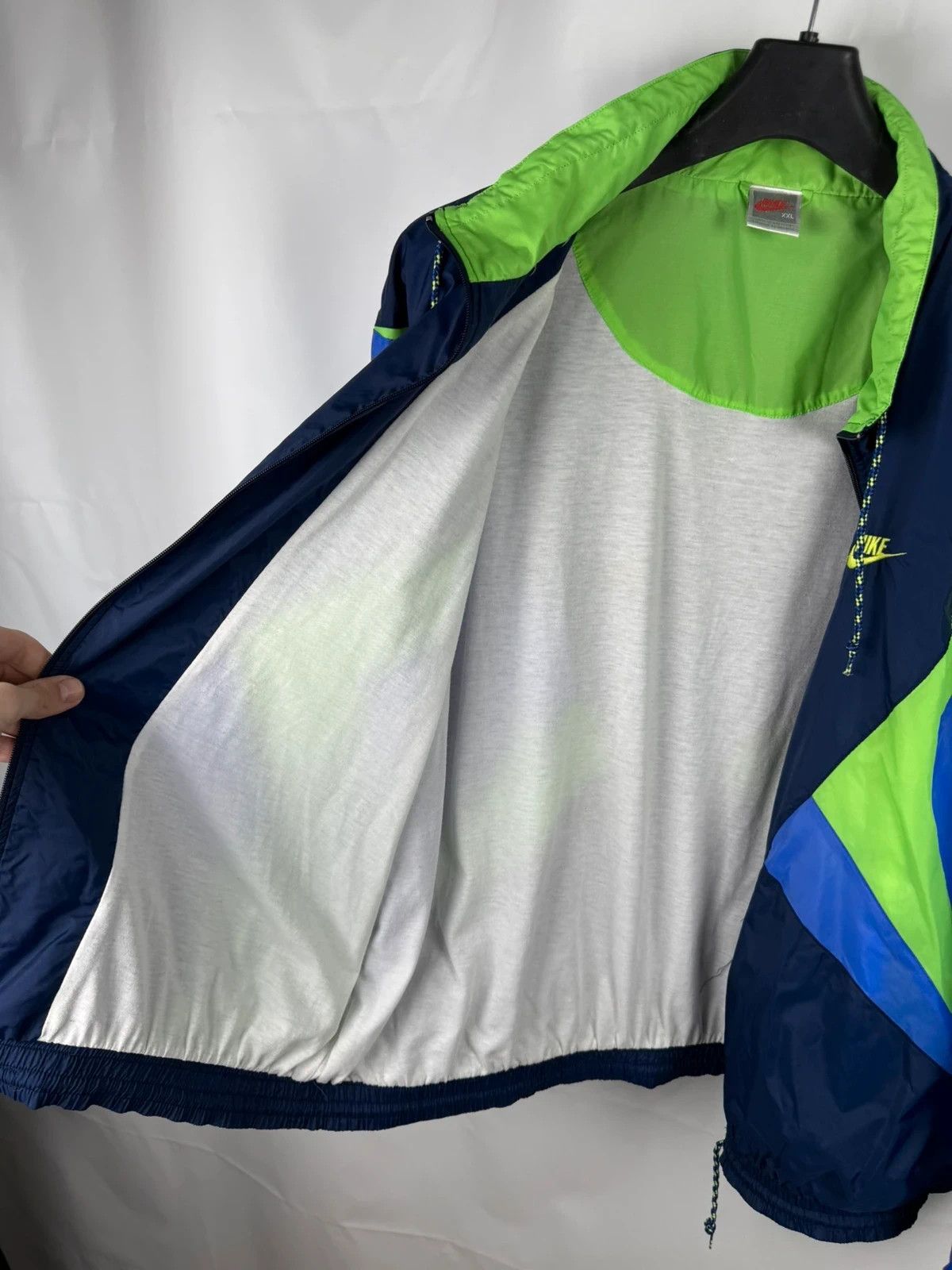 Nike Nike Vintage 80s Windbreaker Jacket size XXL Size US XXL / EU 58 / 5 - 13 Thumbnail