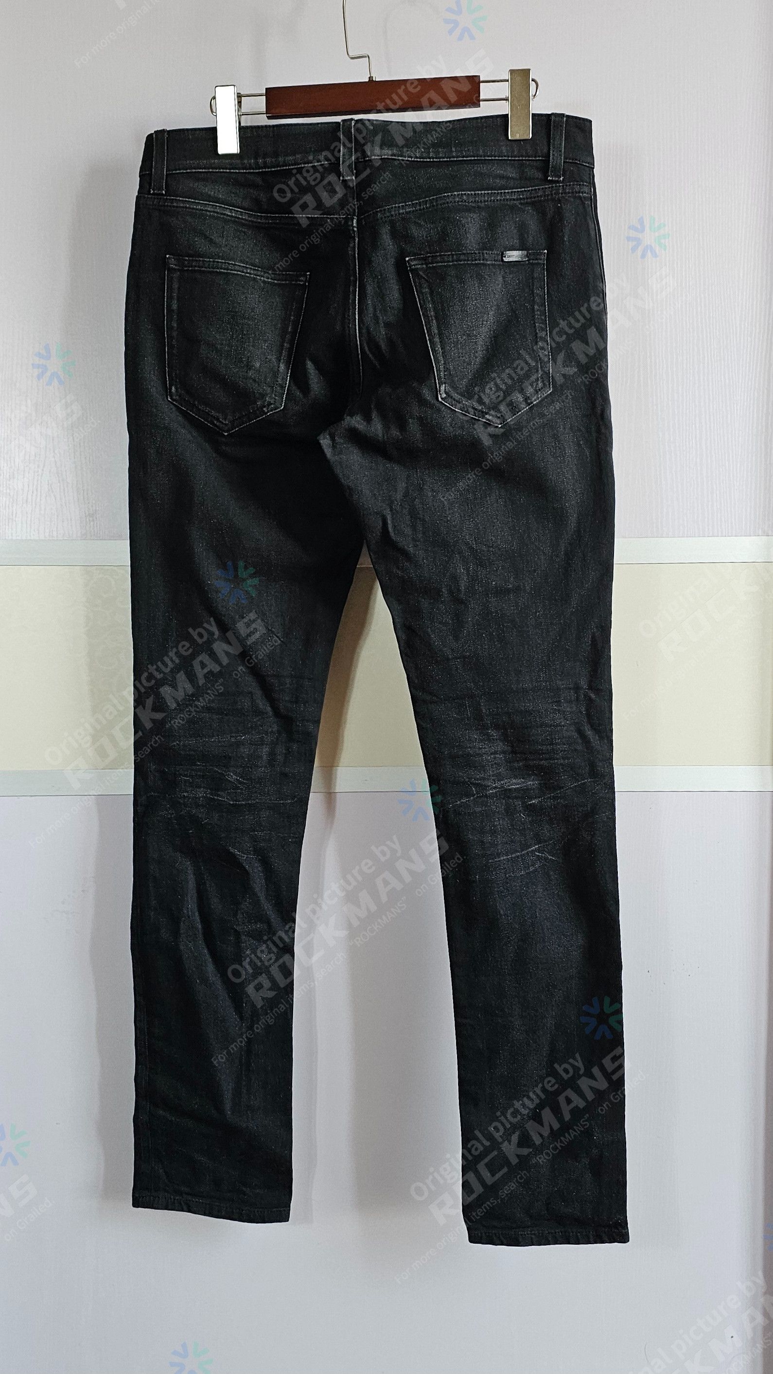 Saint Laurent Paris Saint Laurent Paris Men's D03 Jeans Size 31 Size US 31 - 3 Thumbnail
