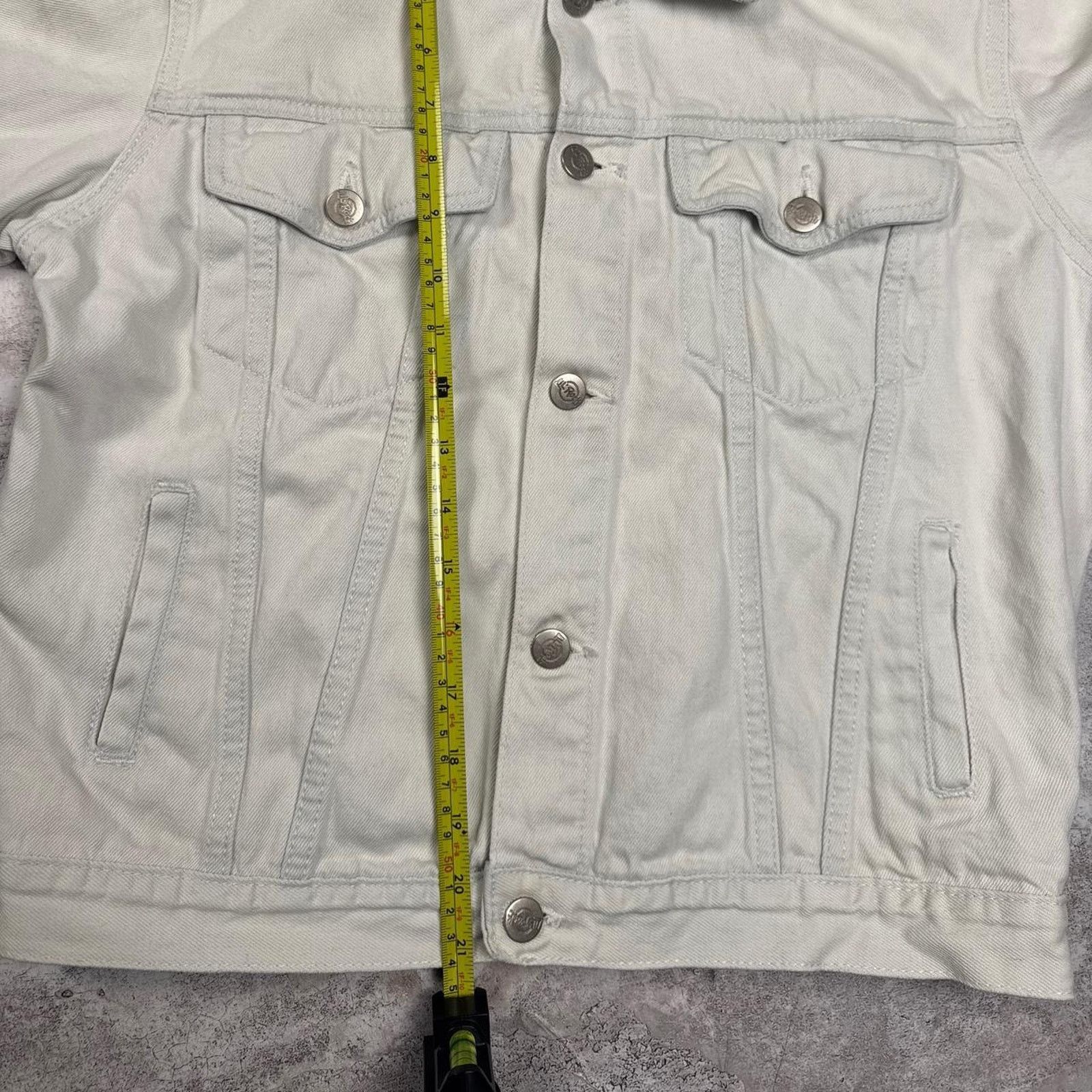 Hard Rock Cafe Vintage Hard Rock Cafe Denim Jean Jacket – Size Large Size L / US 10 / IT 46 - 8 Thumbnail