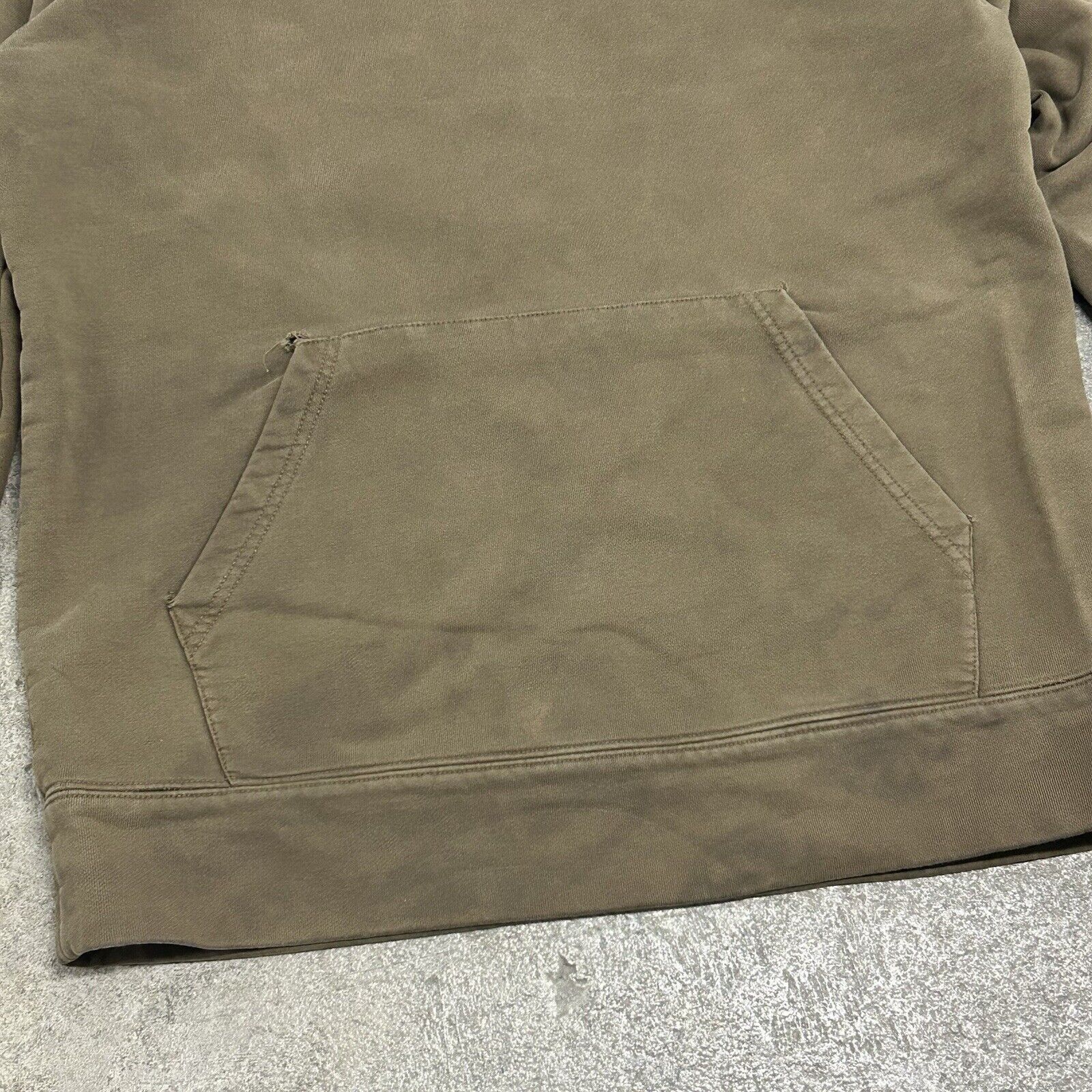Designer × Helmut Lang × Vintage Helmut Lang Authentic Designer Faded Green Hoodie Sweatshirt Size US M / EU 48-50 / 2 - 5 Thumbnail
