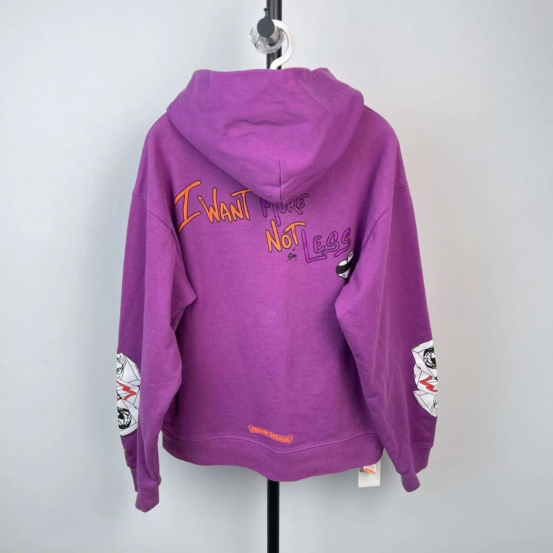 Chrome Hearts Chrome Hearts Purple Hoodie 175 Size US M / EU 48-50 / 2 - 2 Thumbnail