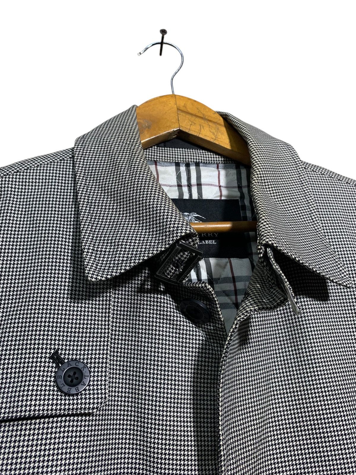 Burberry 🔥BURBERRY BLACK LABEL HOUNDSTOOTH COATS Size US M / EU 48-50 / 2 - 6 Thumbnail