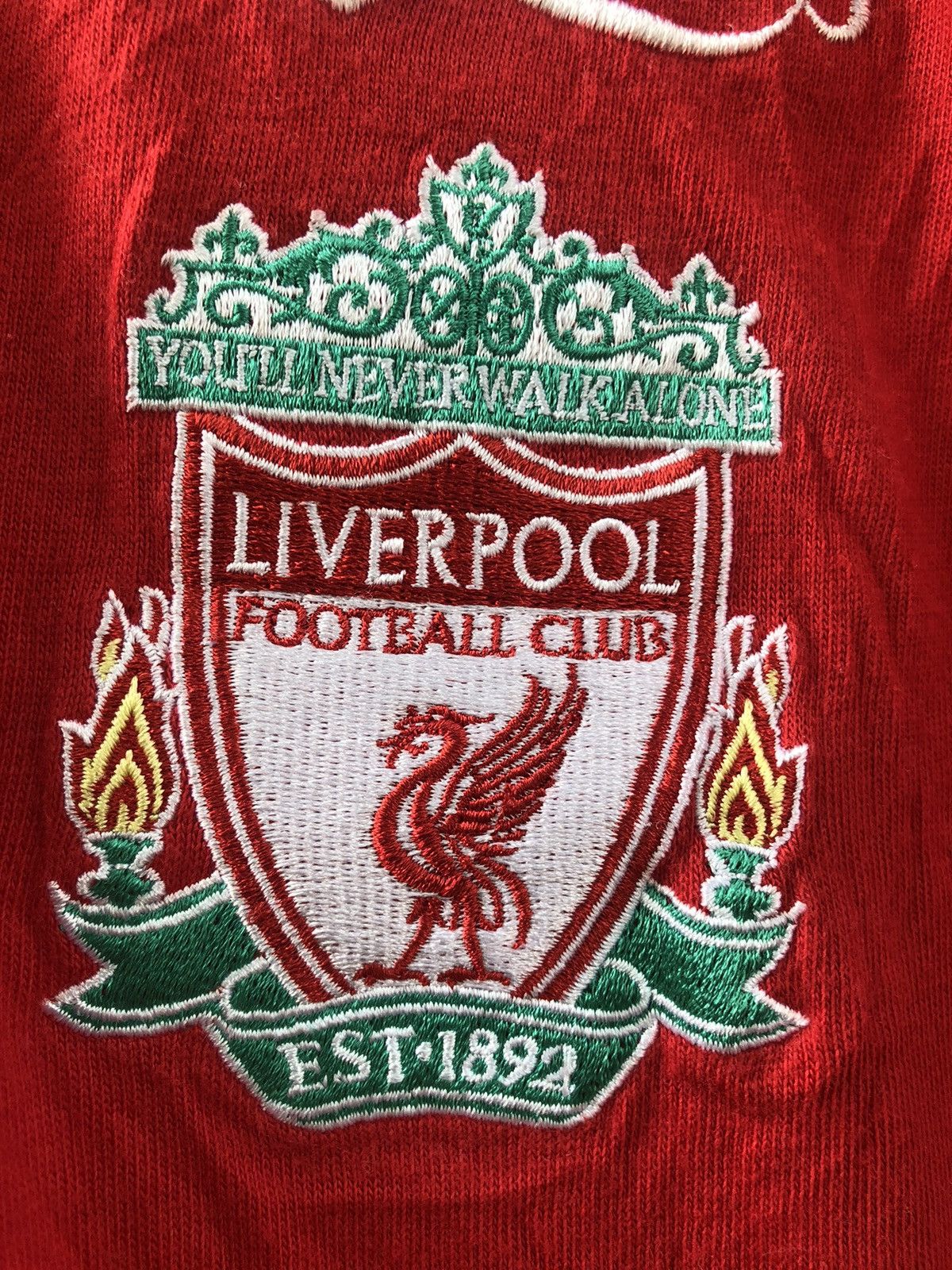 Adidas 🔥Vintage Y2k🔥 Adidas Liverpool Carlsbery Embroidered Tee Size US L / EU 52-54 / 3 - 9 Thumbnail