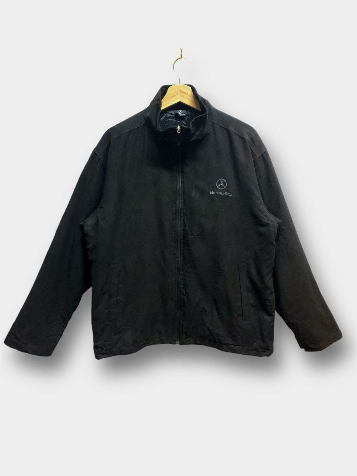 Mercedes-Benz Vintage Mercedes-Benz Jacket Zipper Small Logo Size US L / EU 52-54 / 3 - 1 Thumbnail