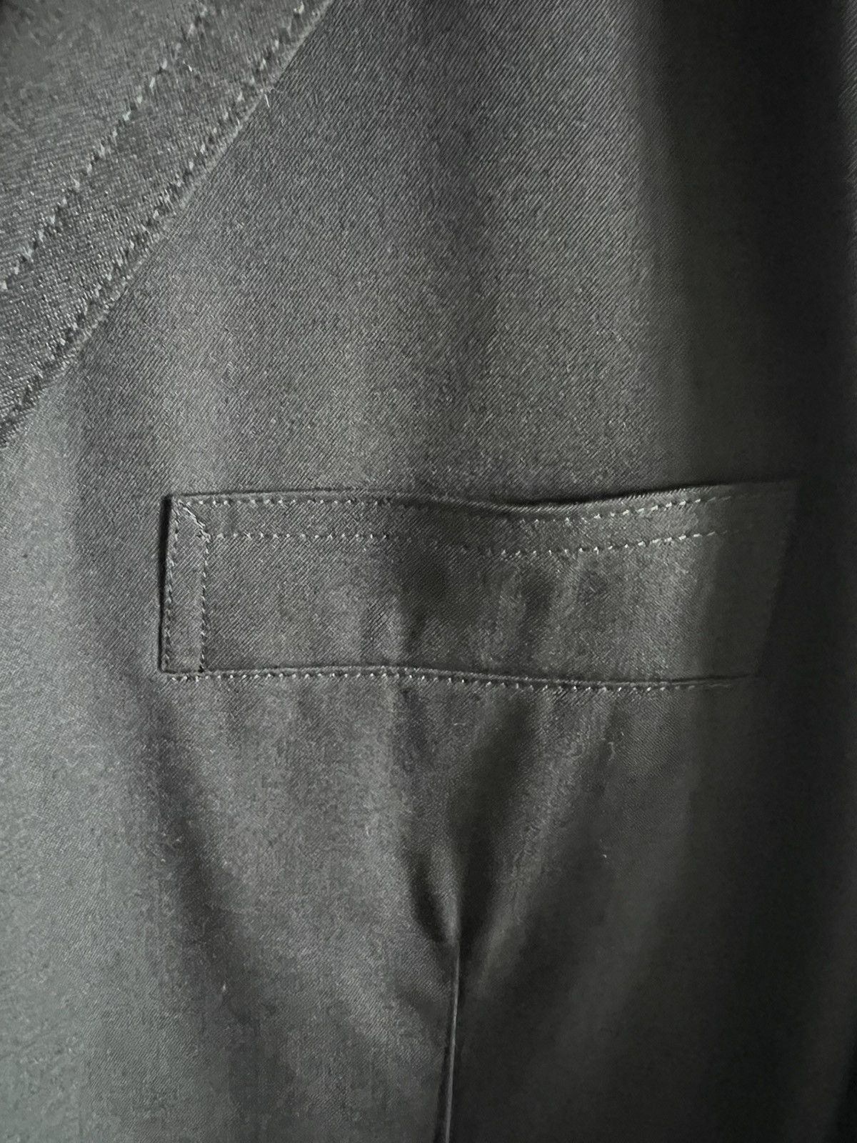 Vintage Yohji Yamamoto Pour Homme AW04 Tailored Jacket Size US XL / EU 56 / 4 - 14 Thumbnail
