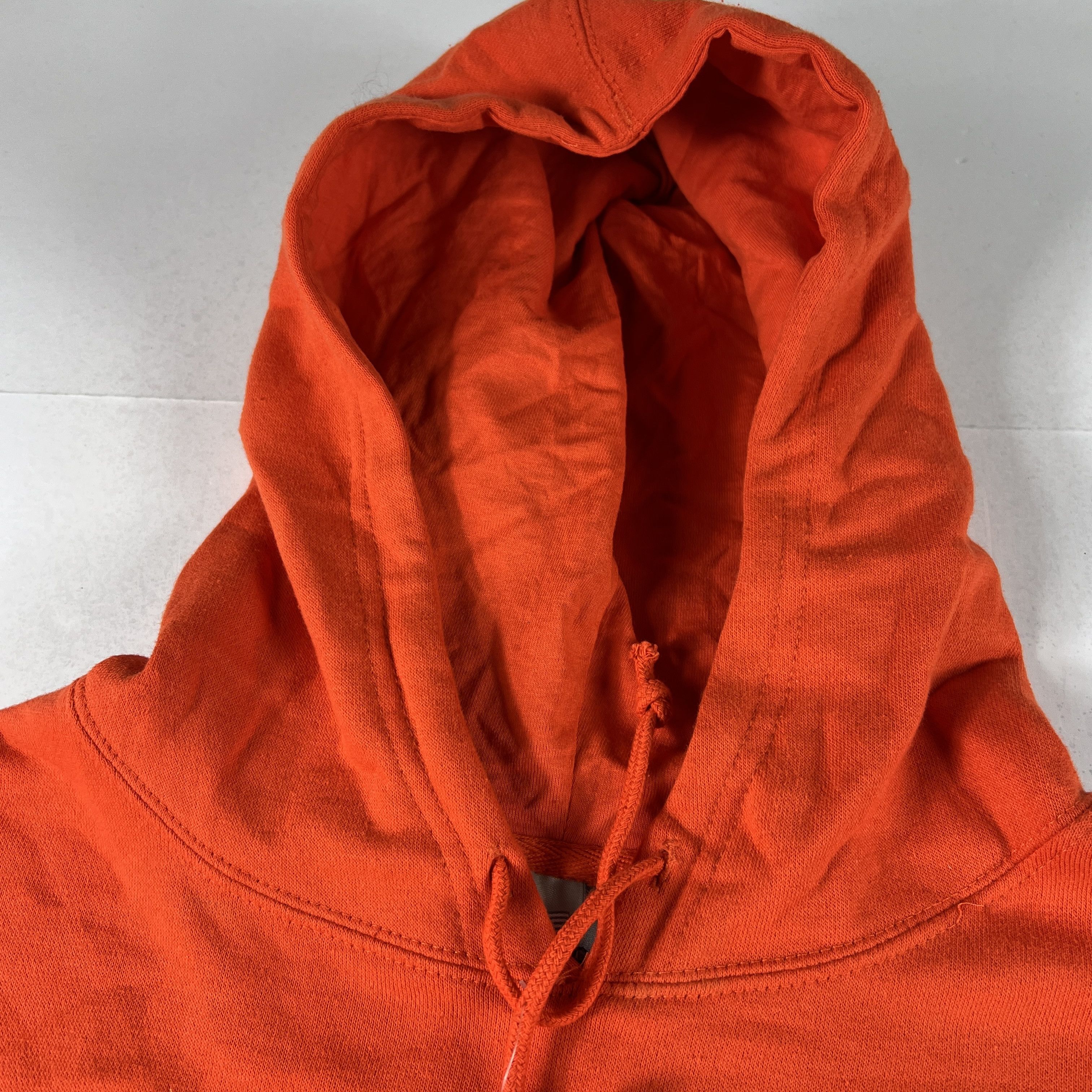 J. America × NCAA Y2K Illinois Fighting Illini Sweatshirt Orange Hoodie Size US XXL / EU 58 / 5 - 6 Thumbnail