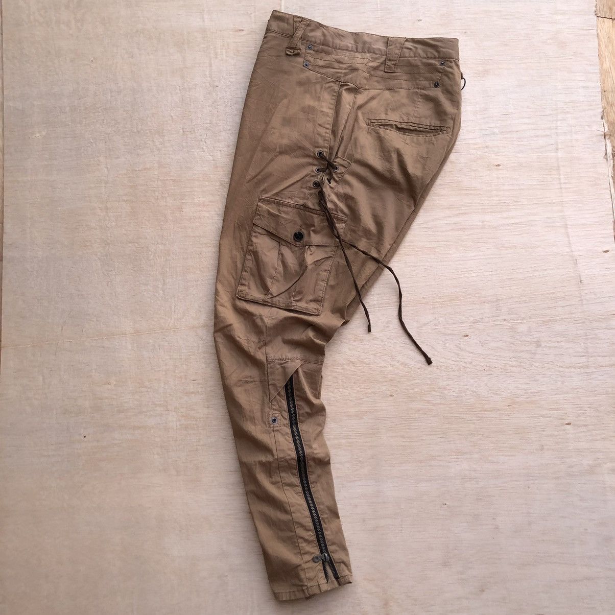 PPFM ppfm lace up zipleg cargo panta Size US 34 / EU 50 - 6 Thumbnail