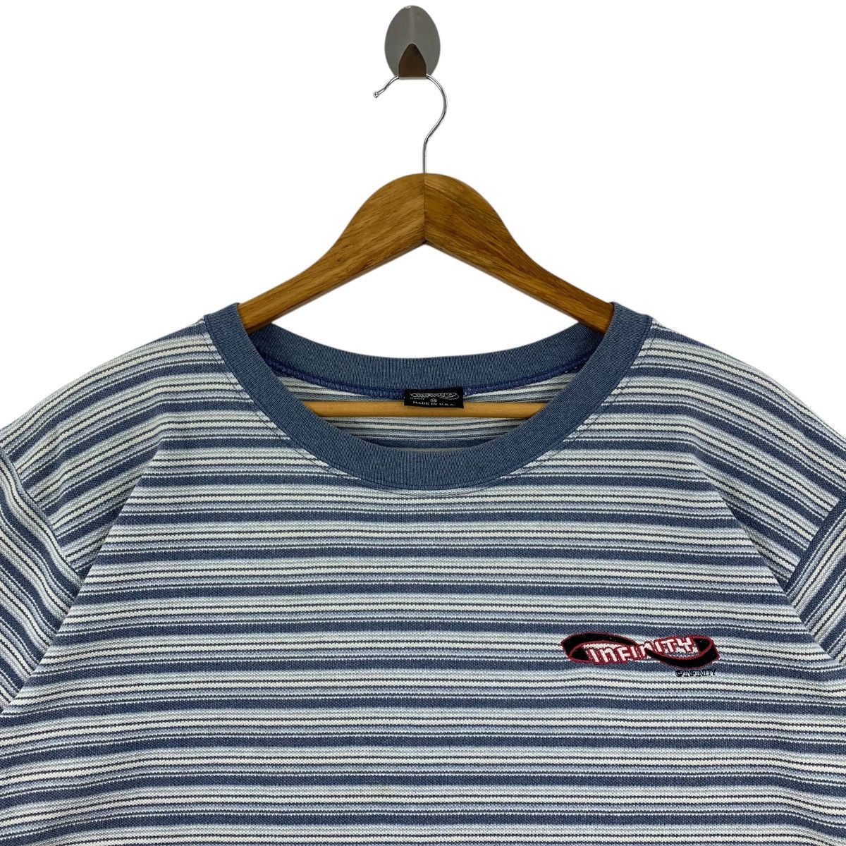 Vintage Vintage INFINITY Skate stripe tee Size US M / EU 48-50 / 2 - 2 Thumbnail