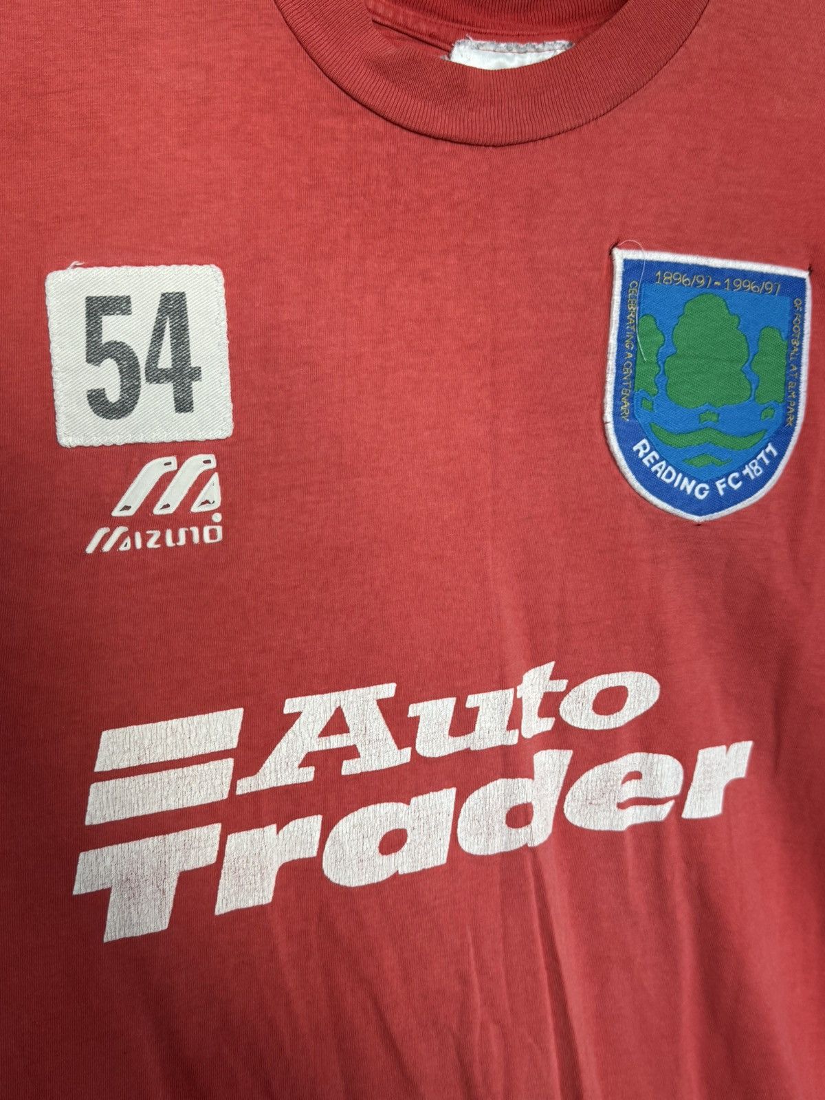 Mizuno Reading 1990’s Training Match Worn Football Jersey Kit Size US XL / EU 56 / 4 - 5 Thumbnail