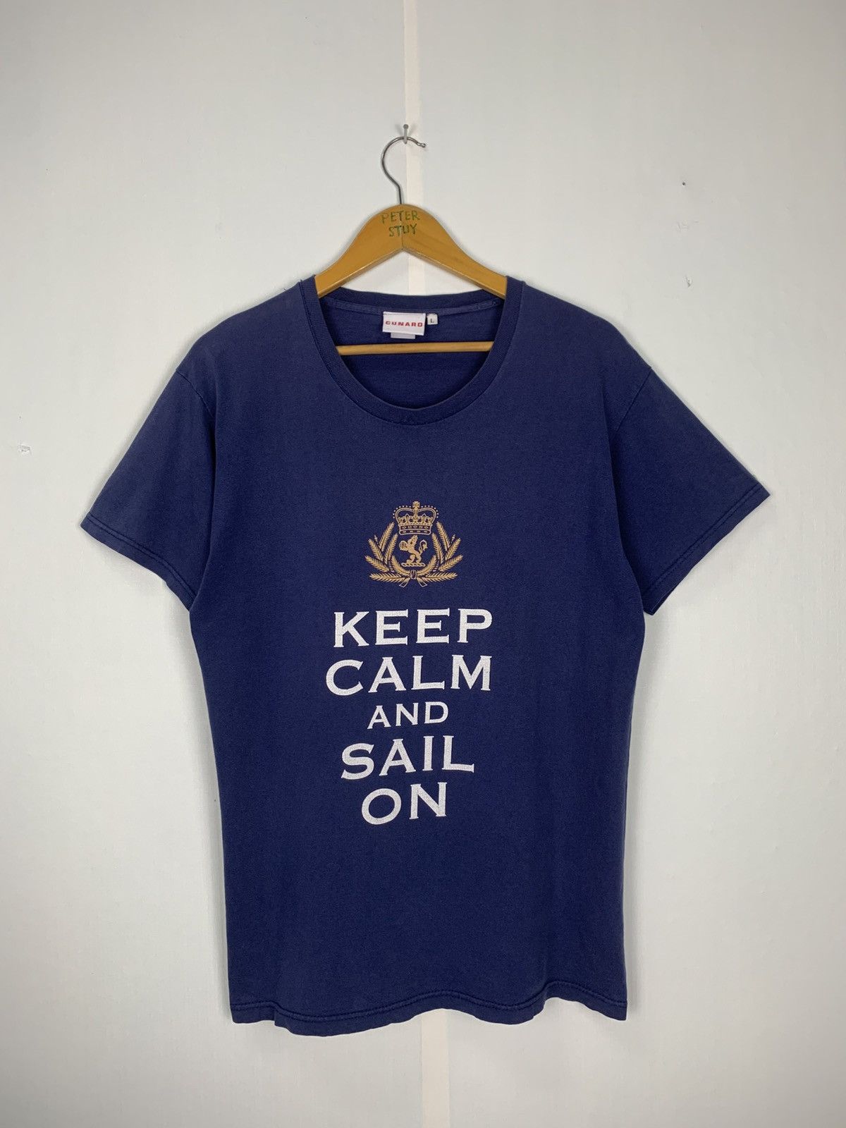 Vintage Vintage Cunard Tee Size US L / EU 52-54 / 3 - 2 Thumbnail