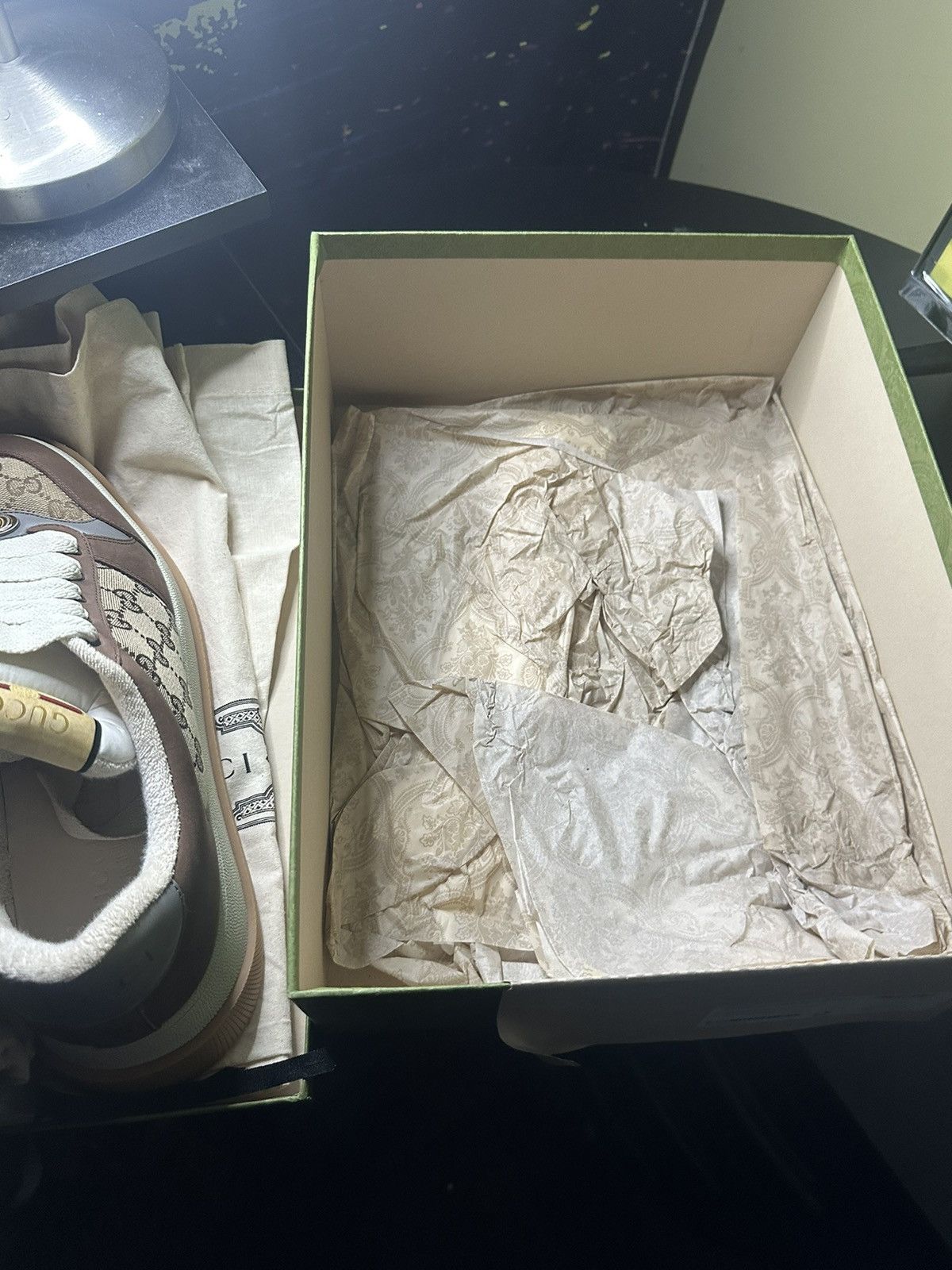 Gucci Gucci Screener GG sneaker Size US 12 / EU 45 - 20 Thumbnail