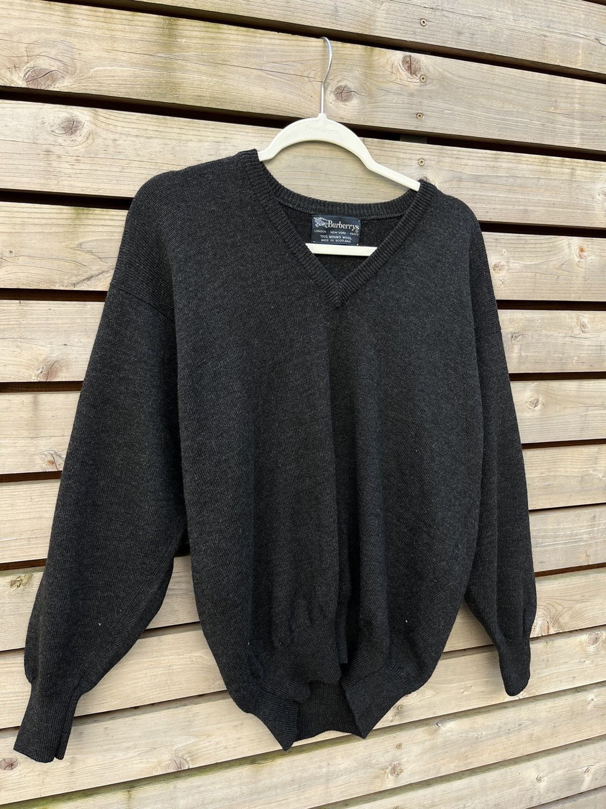 Burberry × Vintage Burberry Wool Sweater Pullover Jumper Size US M / EU 48-50 / 2 - 5 Thumbnail