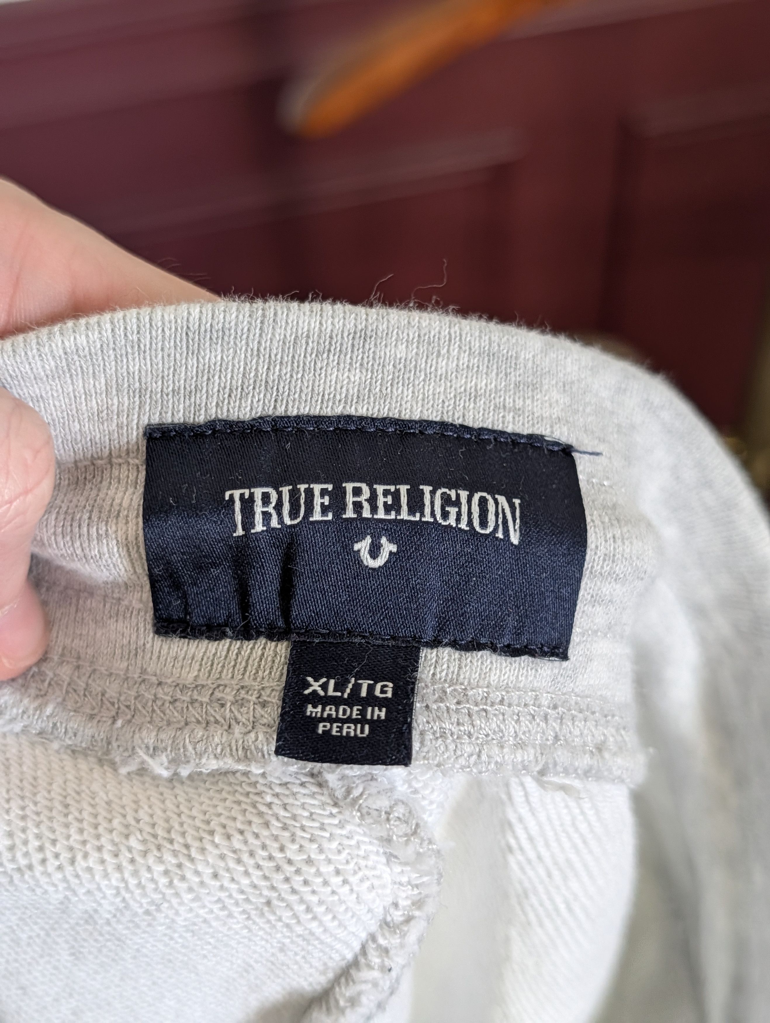 True Religion Vintage horseshoe logo made in Peru sweatpants XL Size US 38 / EU 54 - 12 Thumbnail