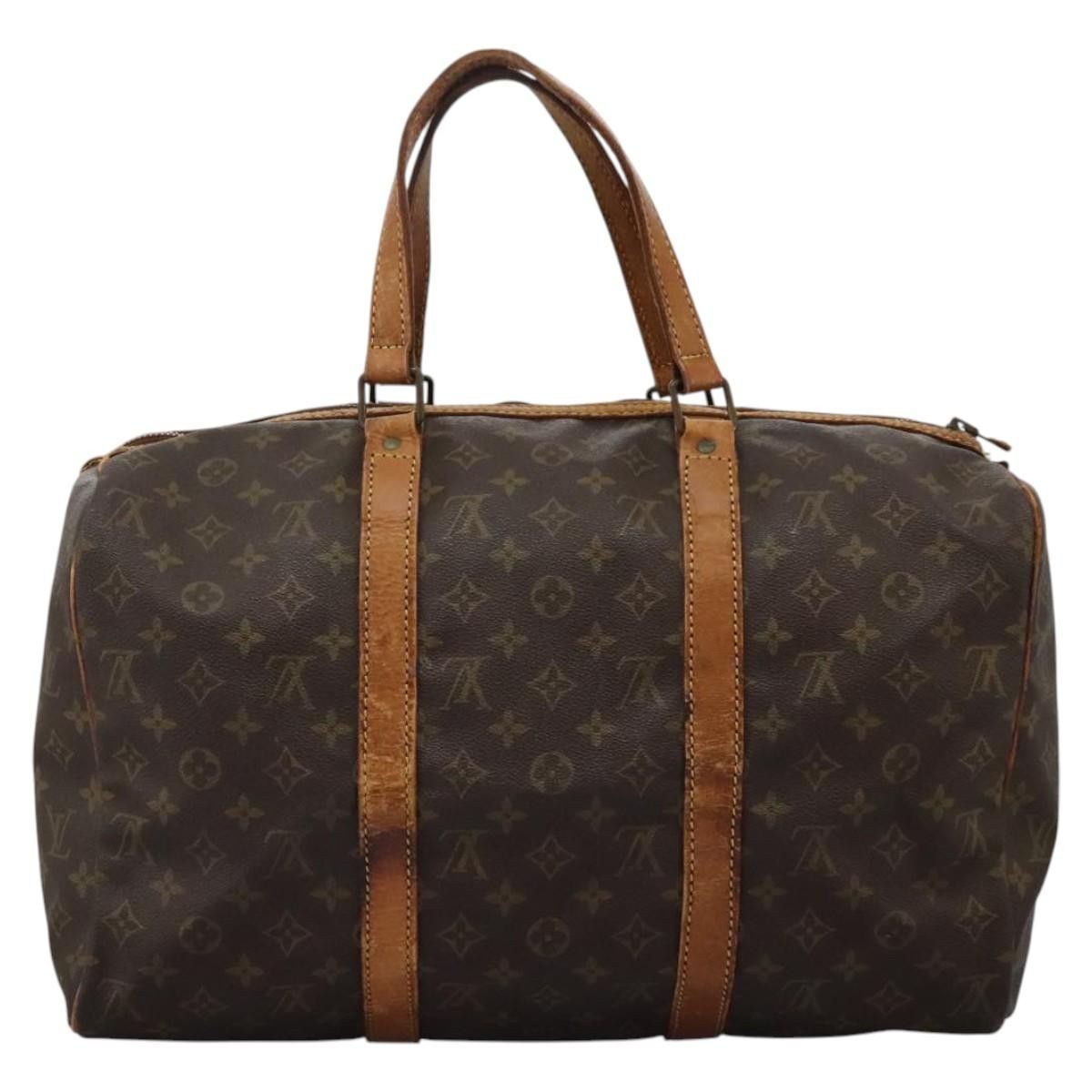 Louis Vuitton LOUIS VUITTON Monogram Sac Souple 45 Boston Bag M41624 Size ONE SIZE - 3 Thumbnail