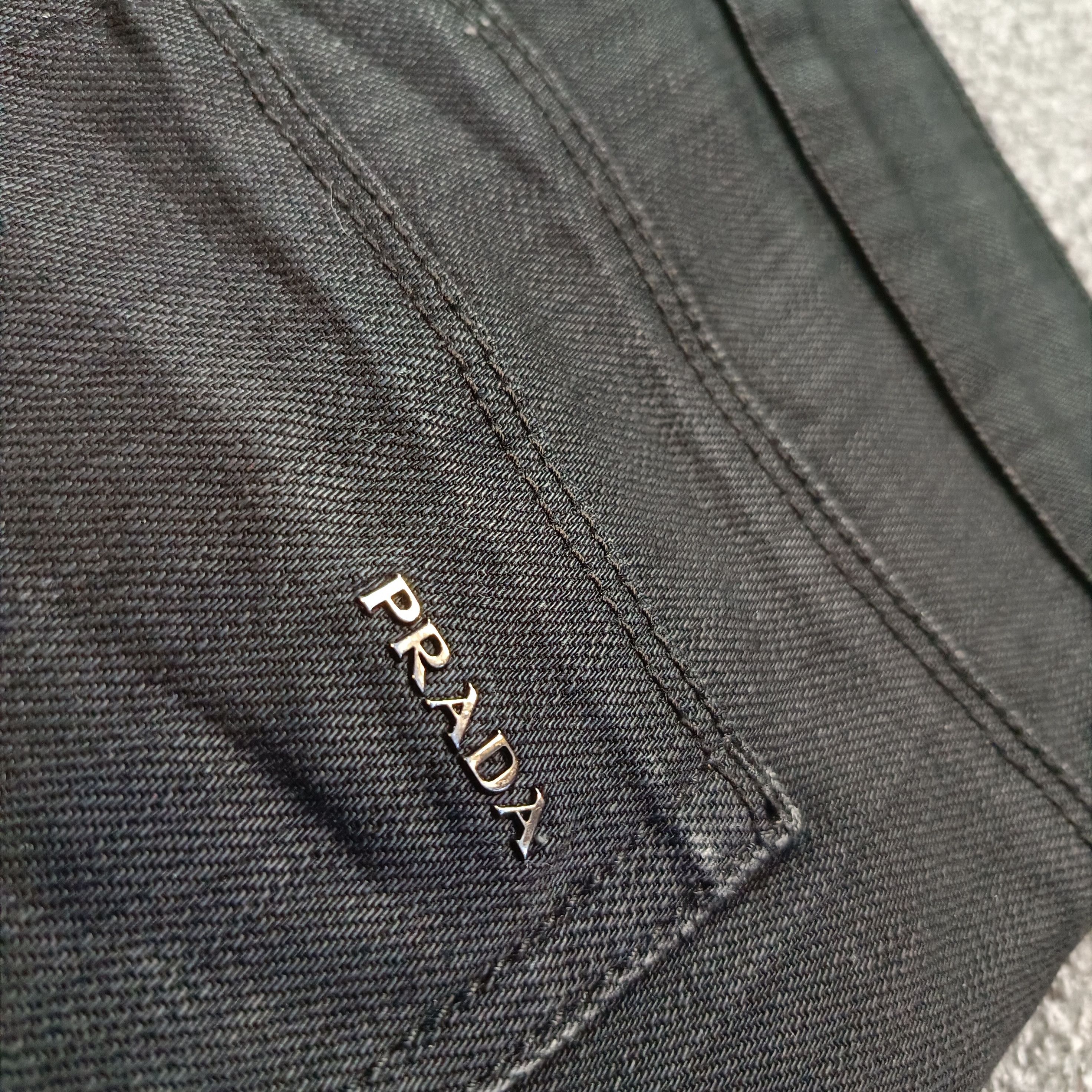 🔥🔥Vtg Black Jeans Prada Straight Fit