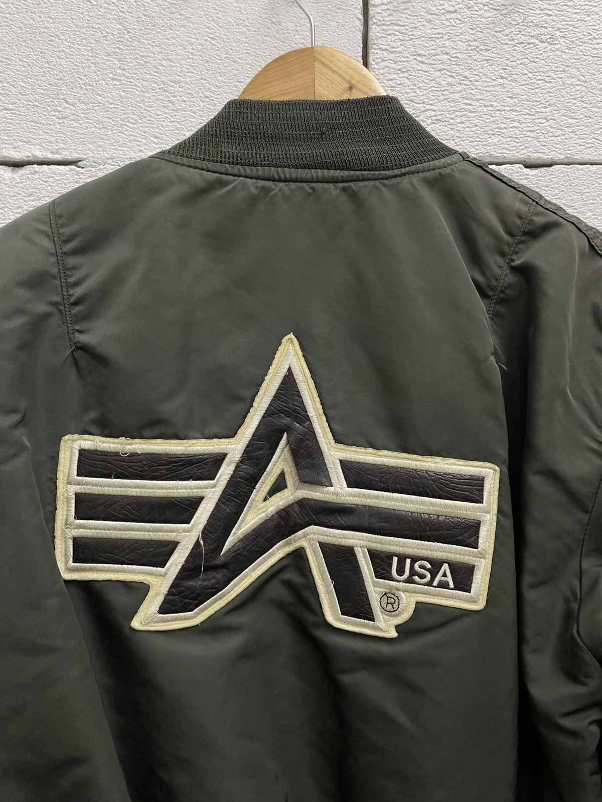 Alpha Industries VINTAGE ALPHA INDUSTRIES MA1 USAF BOMBER REVERSIBLE JACKET Size US XL / EU 56 / 4 - 10 Thumbnail