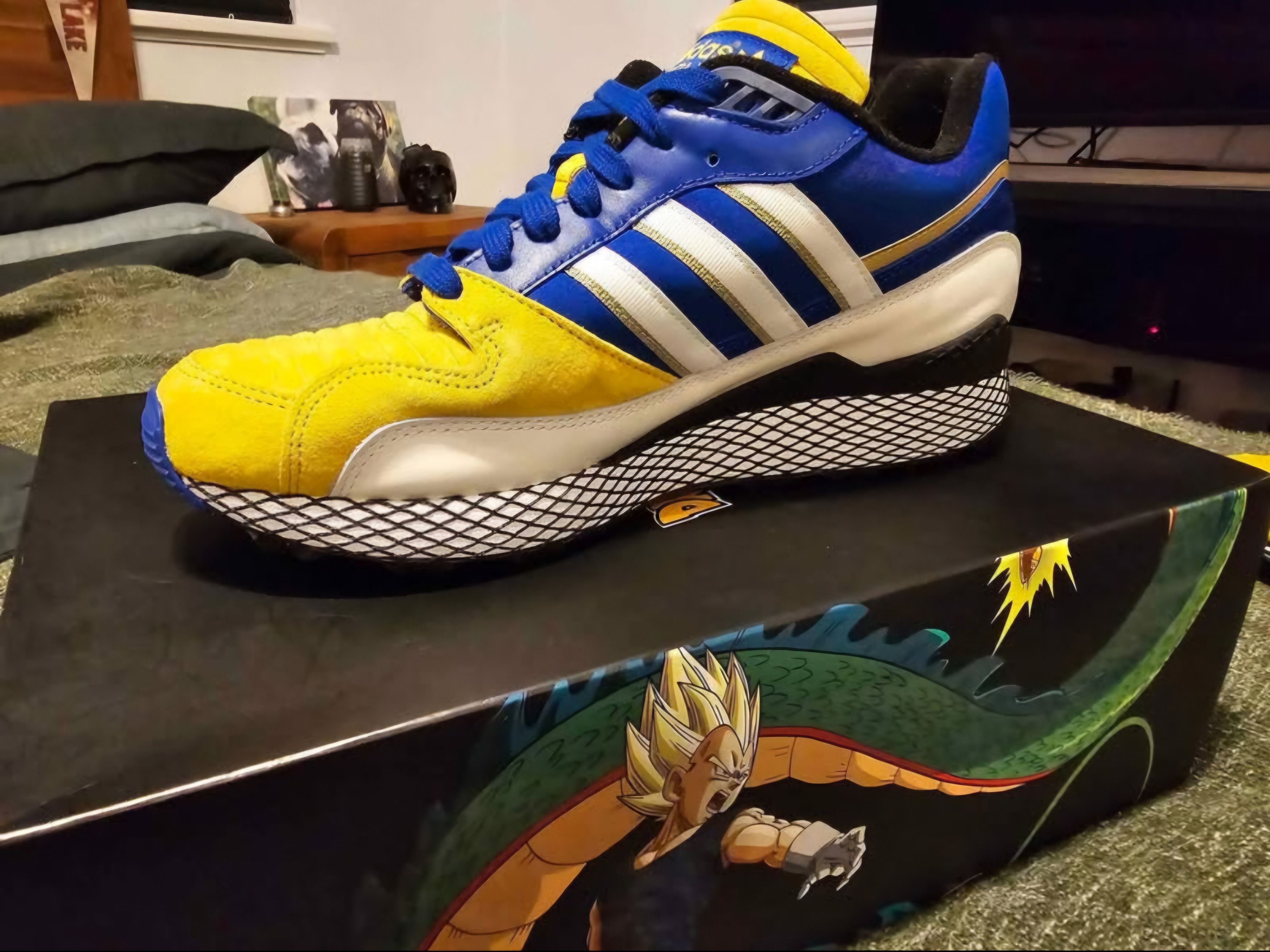 Adidas Ultra Tech x Dragon ball z Vegeta Size US 10 / EU 43 - 4 Thumbnail