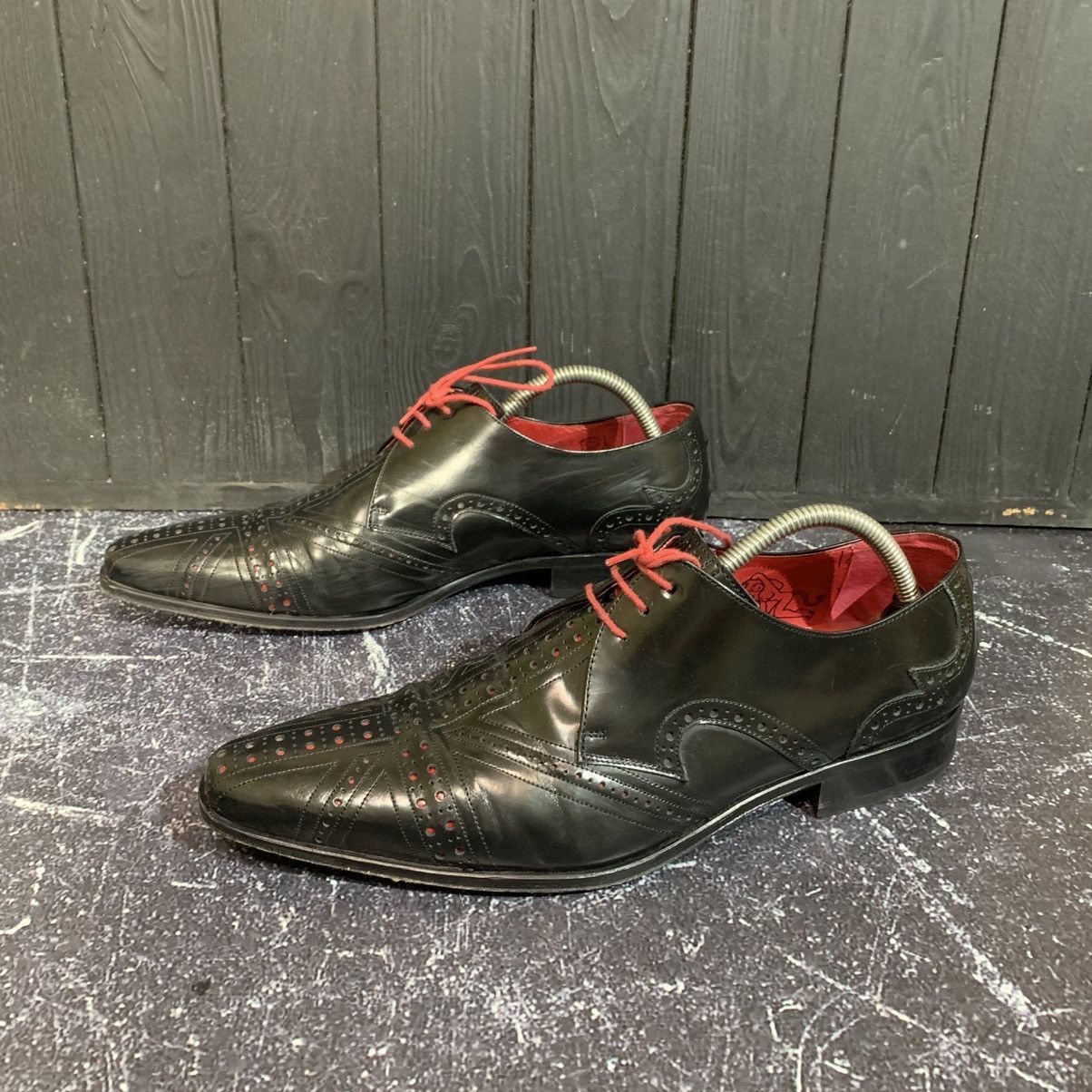 Jeffery West Jeffery West Muse Men’s Leather Brogue Loafers Size 8 Size US 8 / EU 41 - 4 Thumbnail