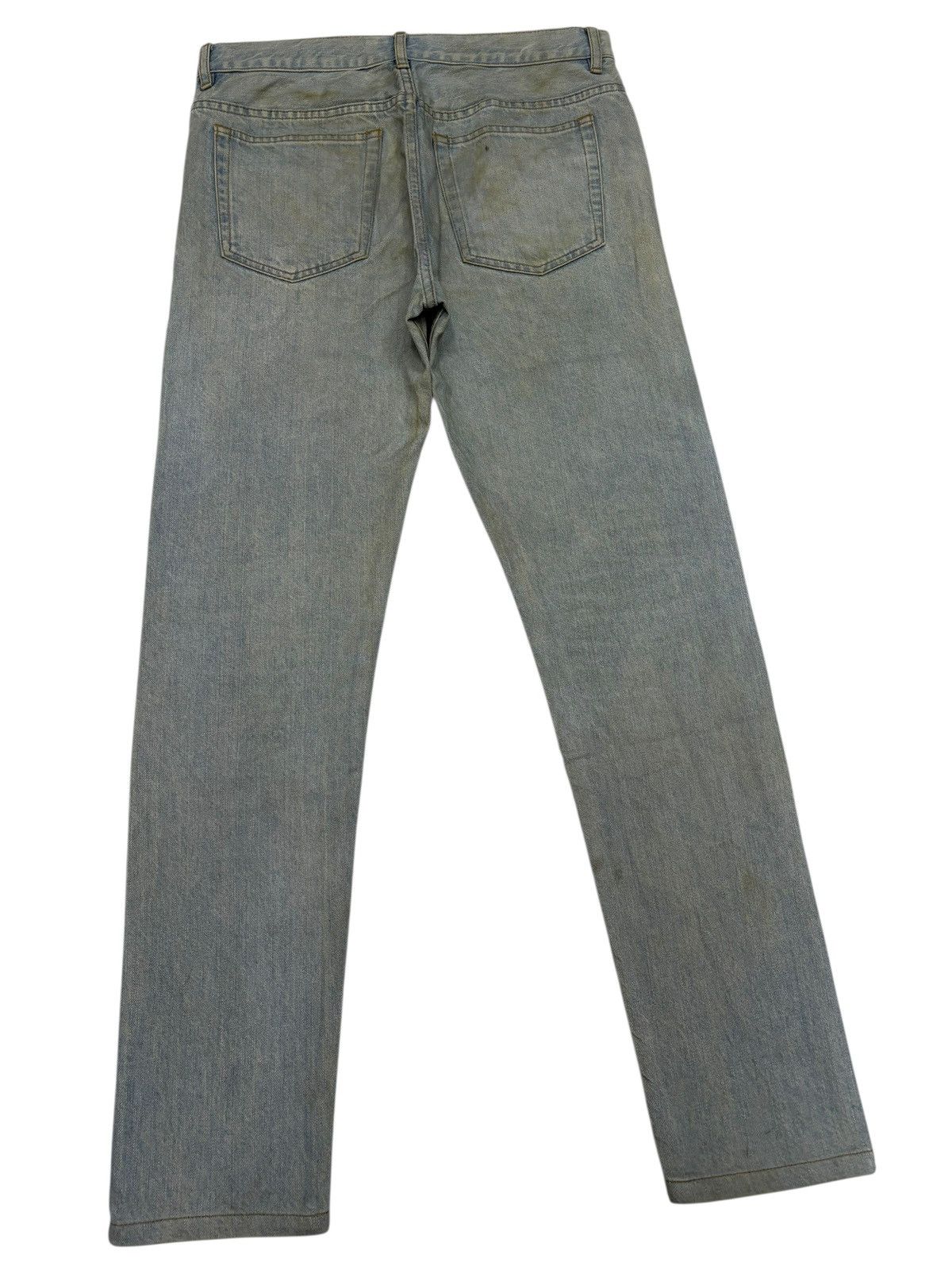 A.P.C. A.P.C Straight Leg Cut Mud Rusty Jeans Size US 30 / EU 46 - 4 Thumbnail