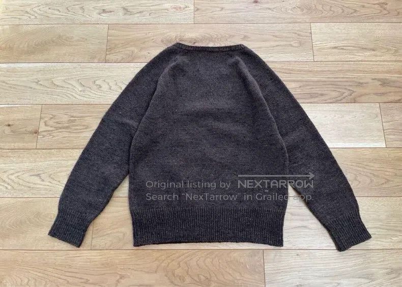 Visvim Visvim COLLEGE KNIT Clay Dyed Crew Neck Sweater Size US S / EU 44-46 / 1 - 3 Thumbnail