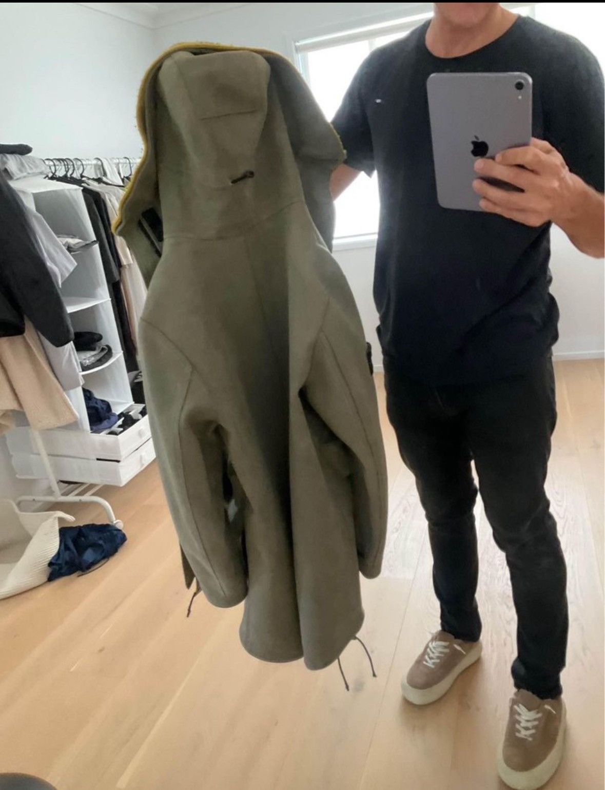 Stone Island Stone Island 71229 Man Made Suede-TC Parka Size US M / EU 48-50 / 2 - 13 Thumbnail
