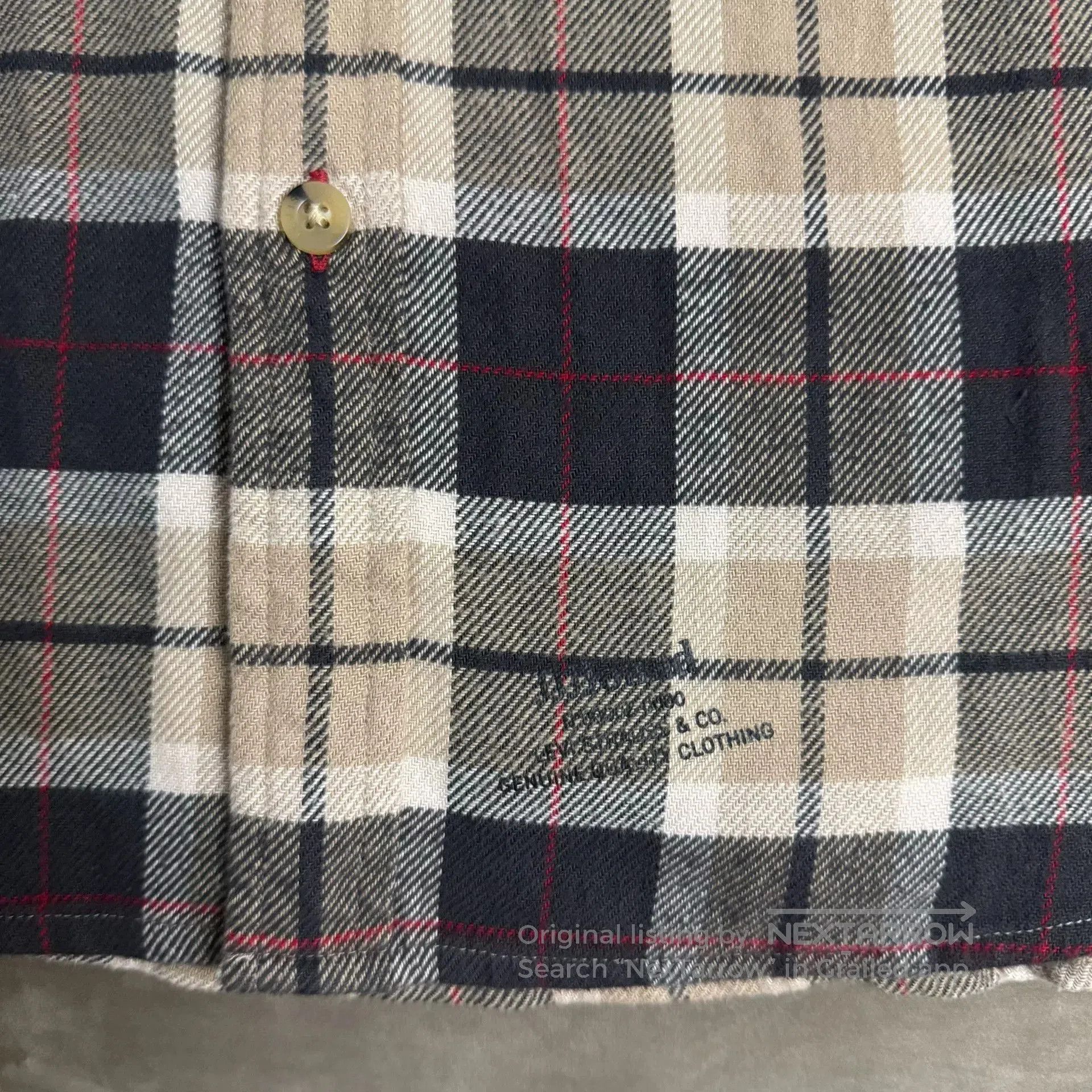 JJJJound JJJJound x Levi's Plaid Shirt. Size US L / EU 52-54 / 3 - 5 Thumbnail