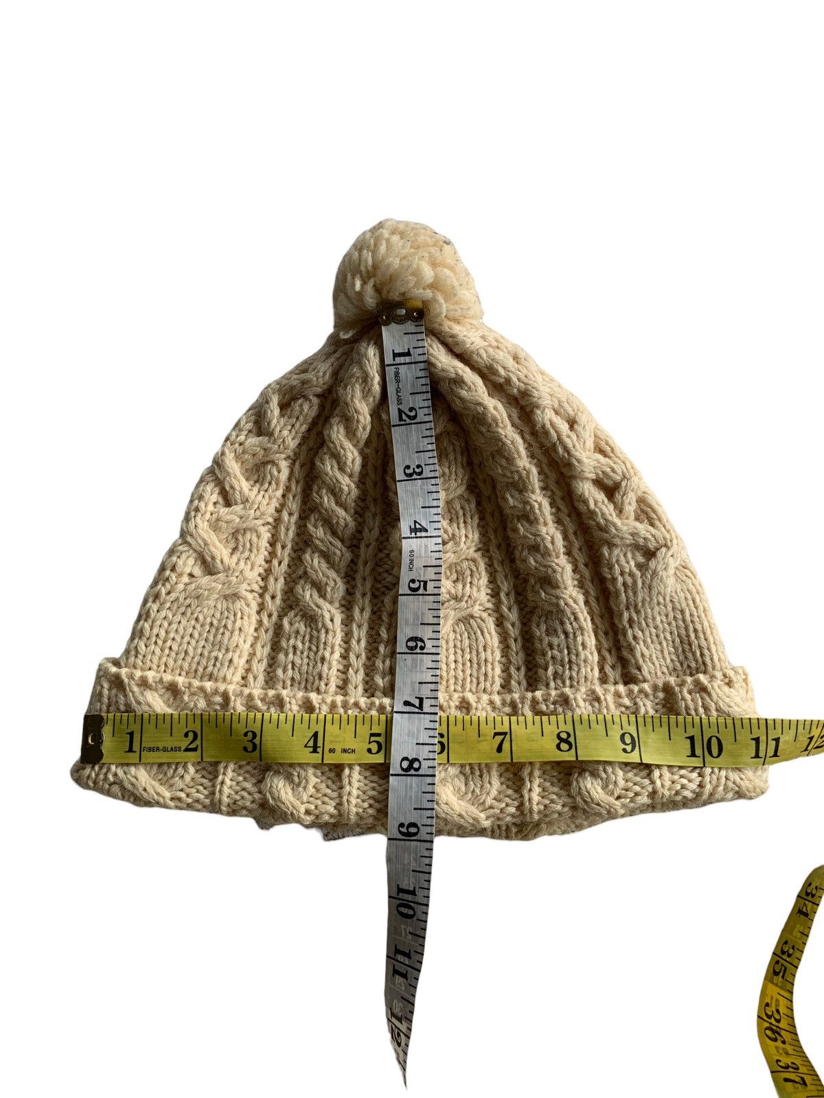 Japanese Brand HIGHLANDS MADE IN ENGLAND KNIT CROCHET BRITISH WOOL BEANIE Size ONE SIZE - 8 Thumbnail