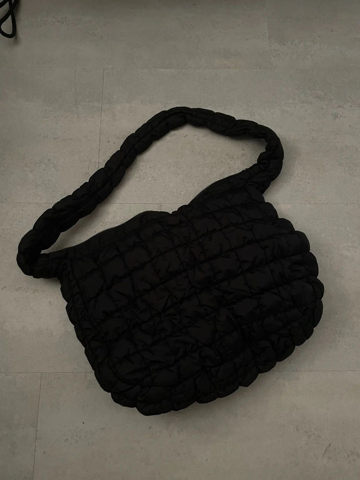 Japanese Brand × Vintage Y2k shoulder down shopper bag designer tote bag with ruffles Size ONE SIZE - 5 Thumbnail
