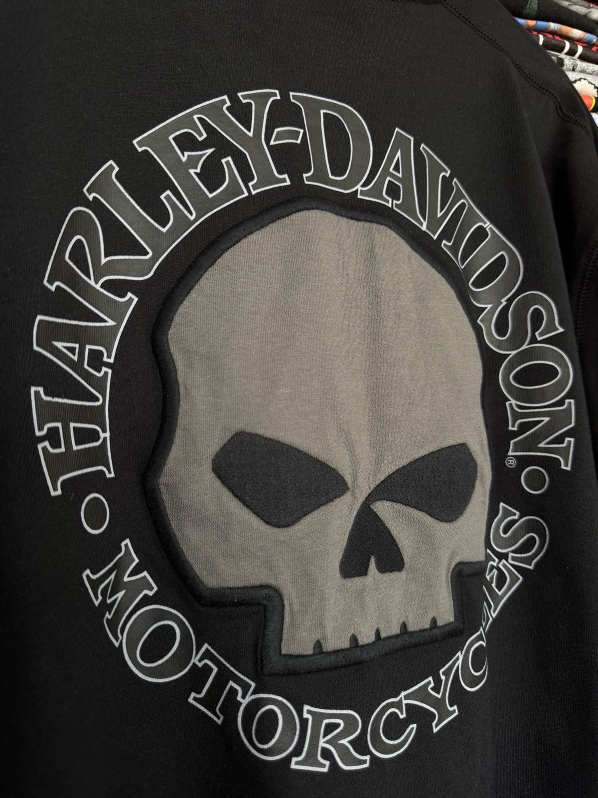 Harley Davidson Harley Davidson long sleeve black big logo Size US L / EU 52-54 / 3 - 4 Thumbnail