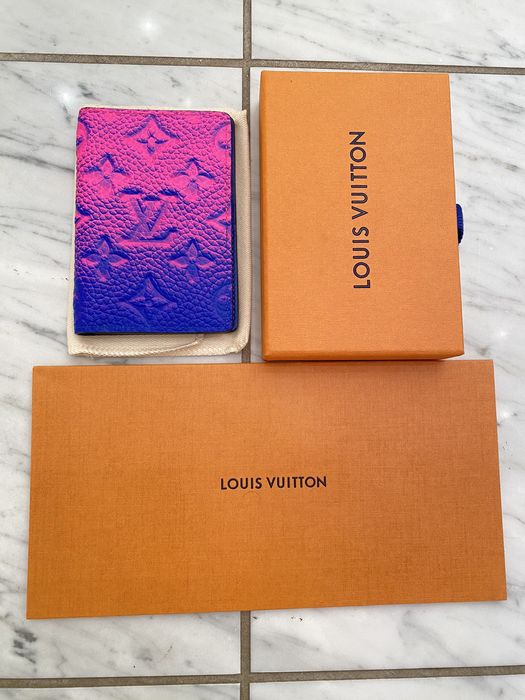Louis Vuitton Pocket Organizer, Purple, One Size