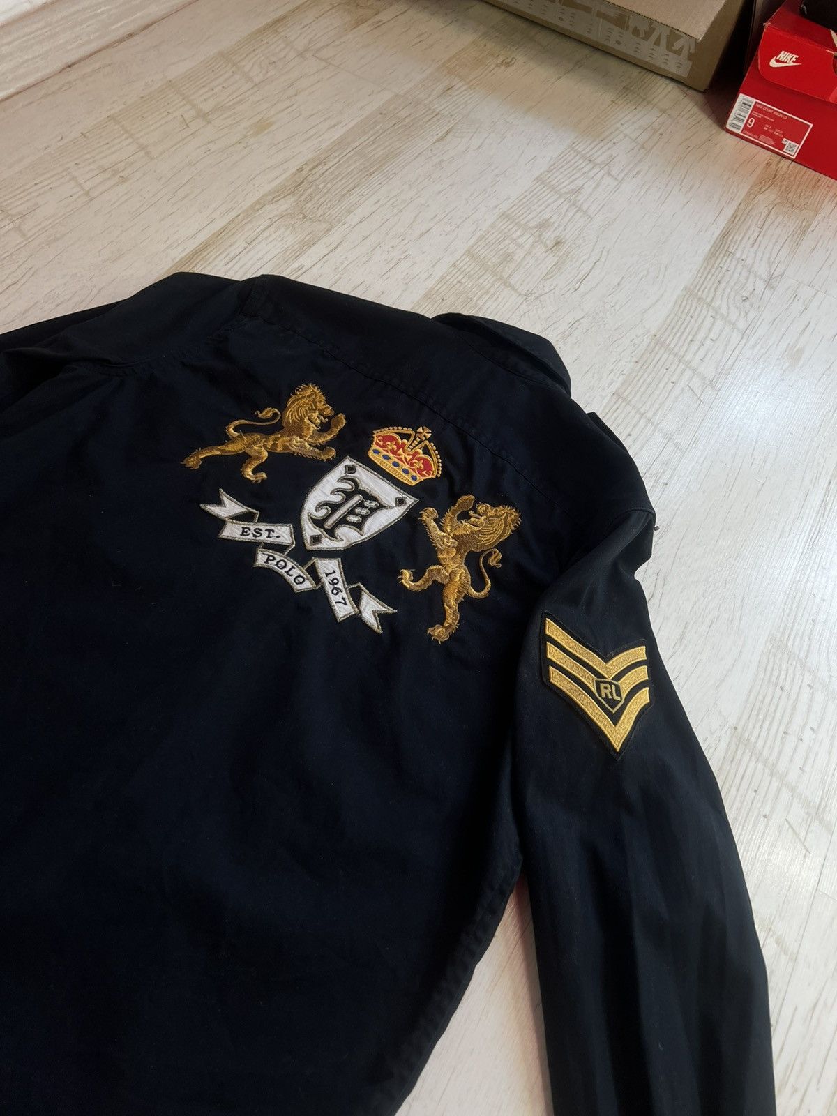 Polo Ralph Lauren Polo Ralph Lauren Patchwork Twill Military Crest Shirt – XS Size XS / US 0-2 / IT 36-38 - 8 Thumbnail