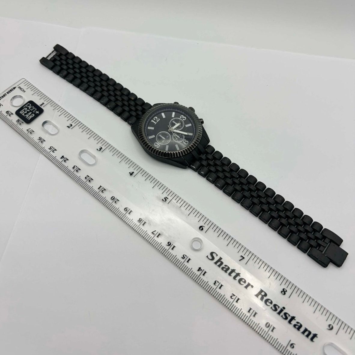 Other Black Retro Men’s Watch Size ONE SIZE - 4 Thumbnail