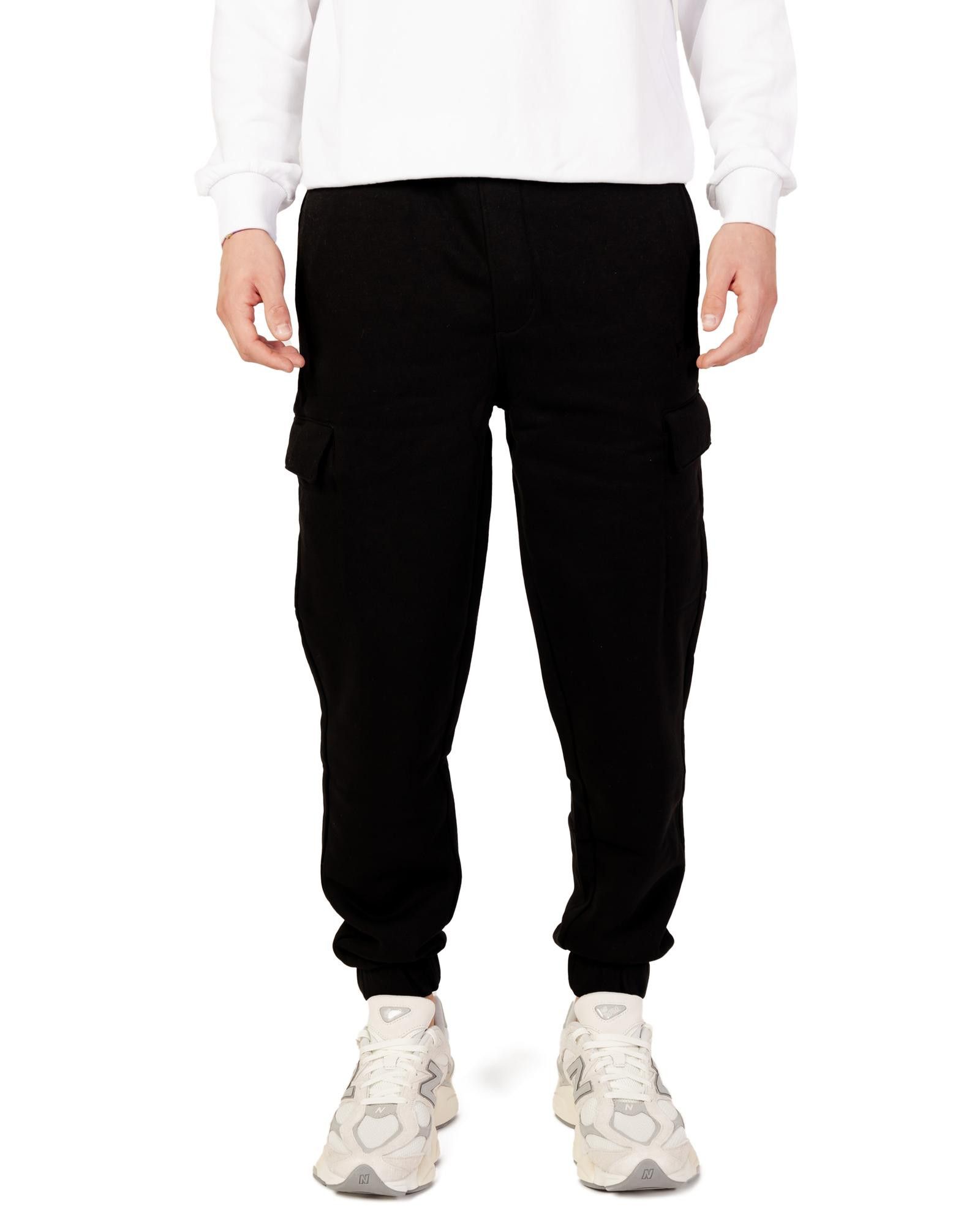 image of Fila Classic Trousers With Zip And Button Fastening in Black, Men's (Size 38)