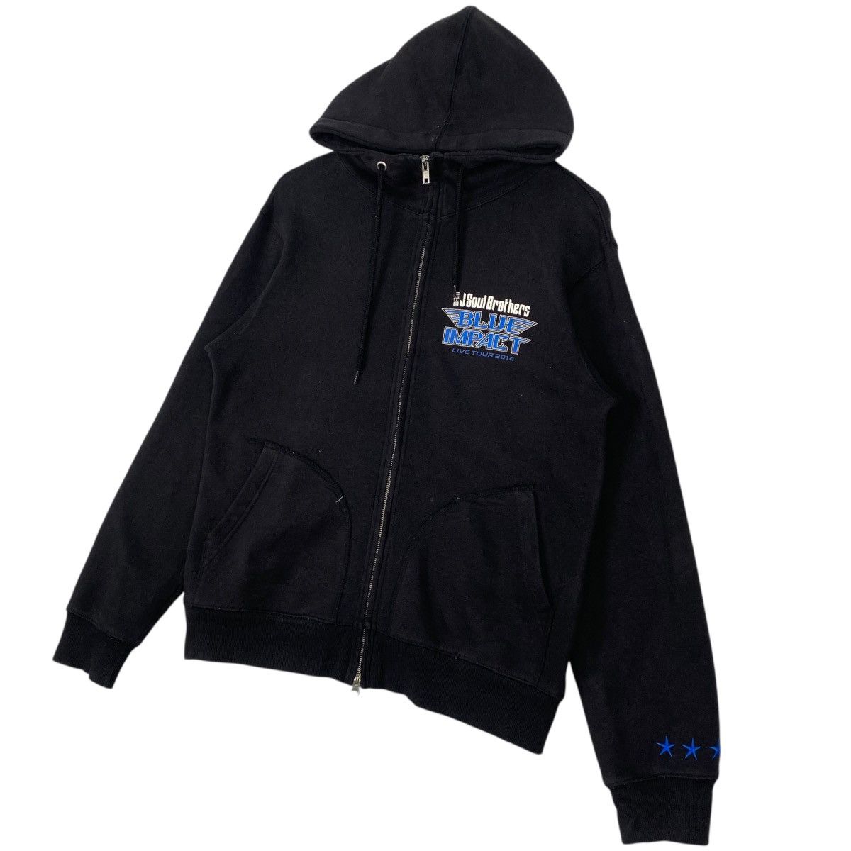 Other Vintage J Soul Brothers Blue Impact Live Tour Hoodie Black Size US L / EU 52-54 / 3 - 2 Thumbnail