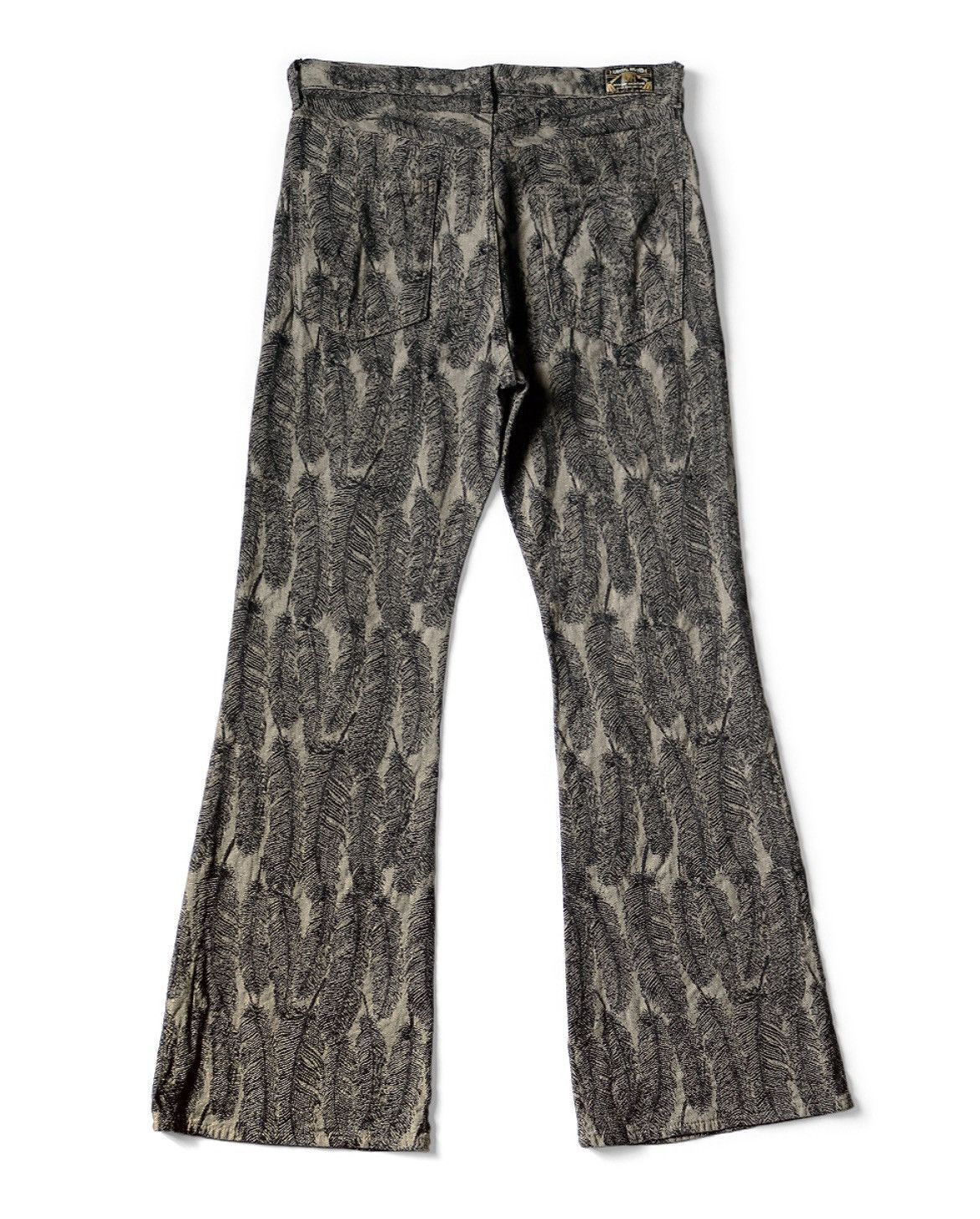 Kapital Kapital 12oz Magpie feather flare denim 5p Okabellbo 28inch Size US 28 / EU 44 - 4 Thumbnail
