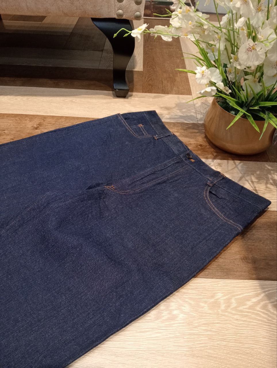 Dior CHRISTIAN DIOR BLUE DENIM STRETCH PANTS Size US 33 - 5 Thumbnail