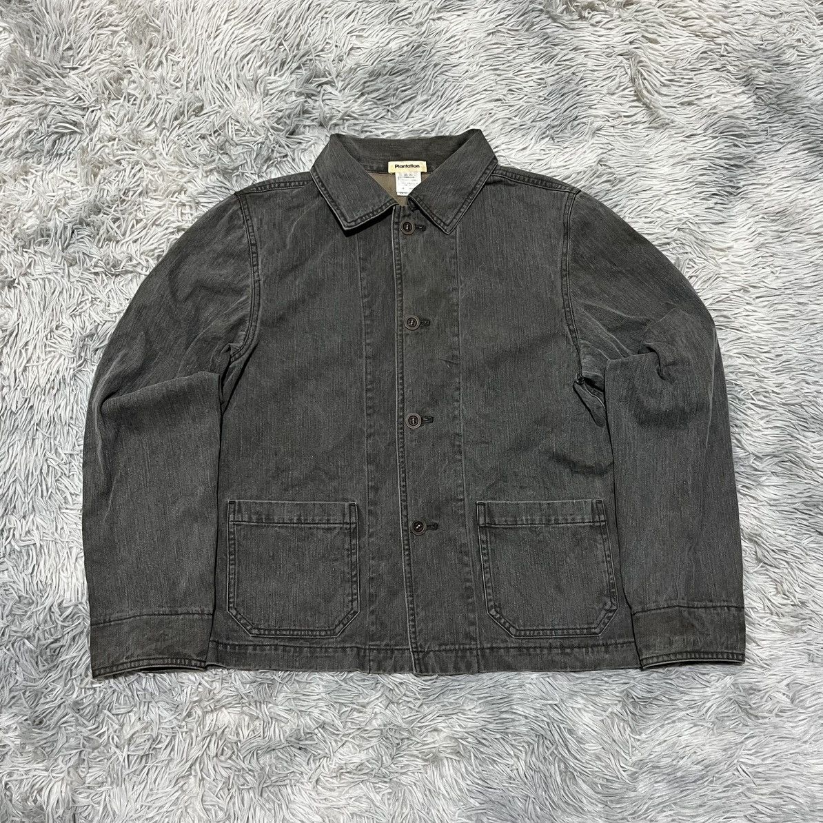 Issey Miyake Issey Miyake Plantation Denim Boxy Jacket Size US S / EU 44-46 / 1 - 1 Thumbnail