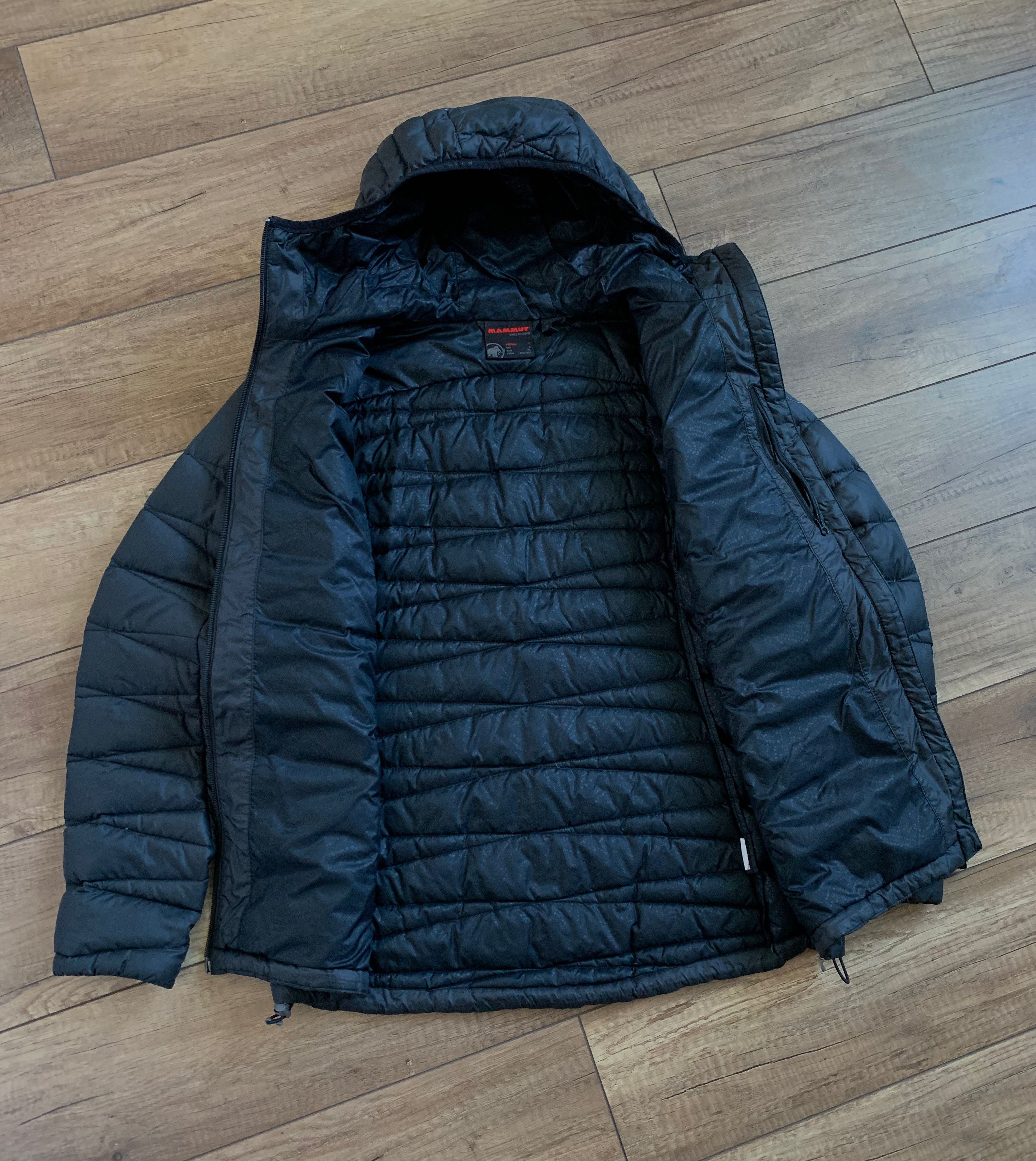 Mammut Mammut Black Womens Quilted Hooded Down Jacket Size L / US 10 / IT 46 - 4 Thumbnail