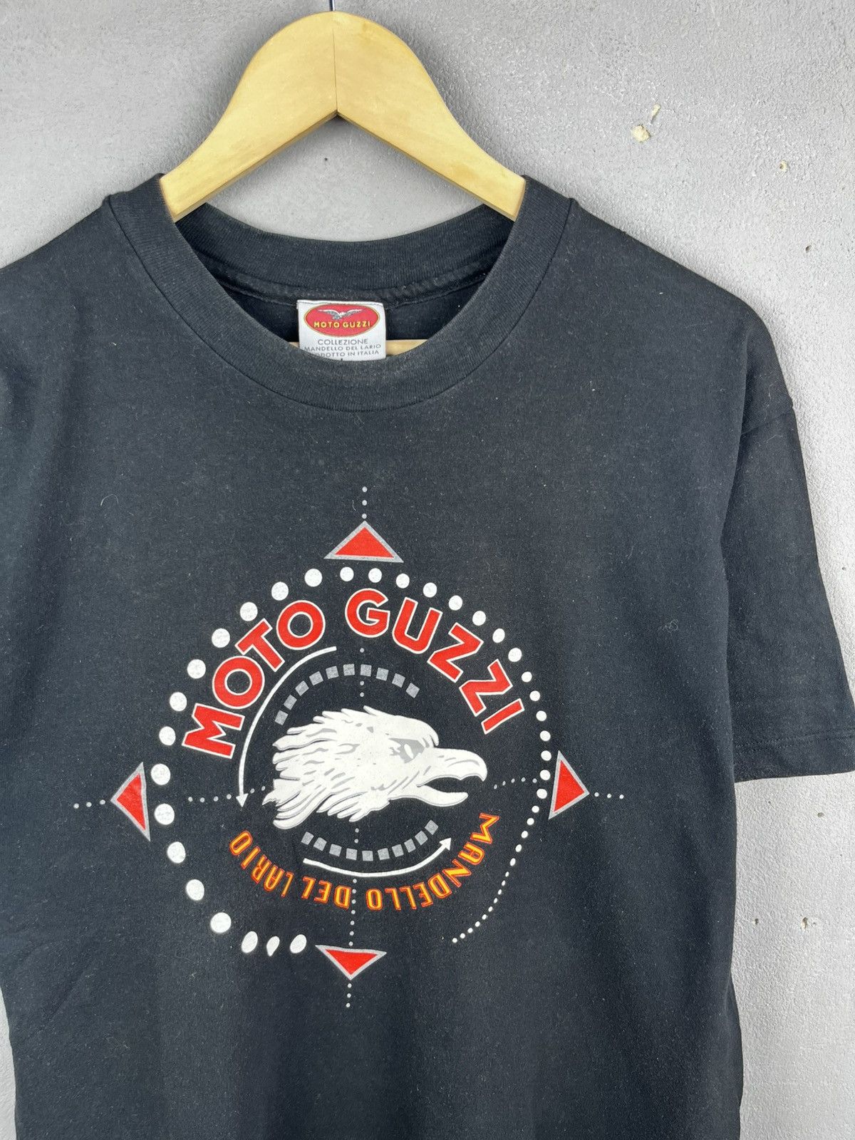 Harley Davidson Moto Guzzi t shirt vintage Size US L / EU 52-54 / 3 - 3 Thumbnail