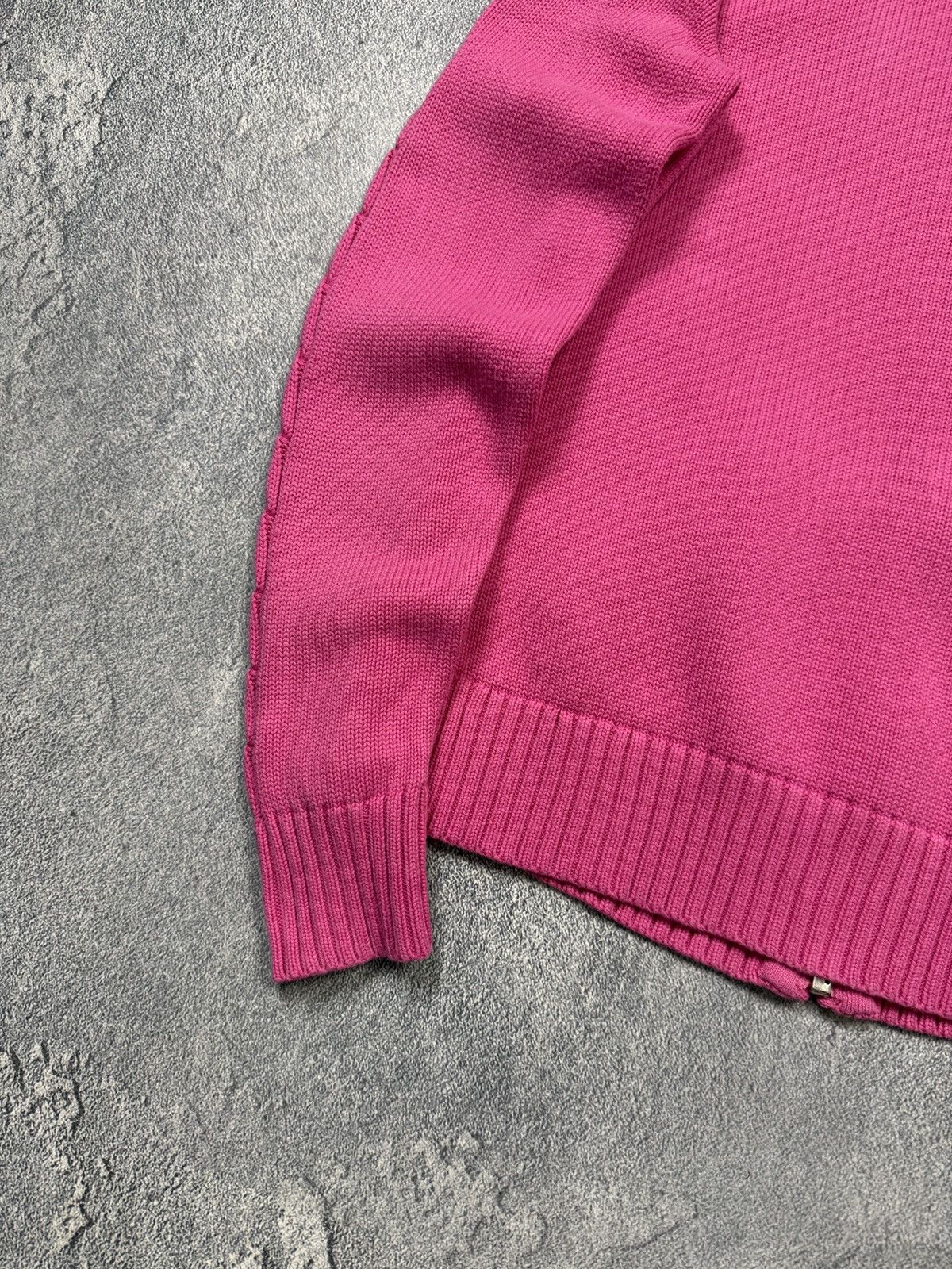 Polo Ralph Lauren Vintage Polo Ralph Lauren Casual Stripe Zip Sweater Y2K Size L / US 10 / IT 46 - 9 Thumbnail