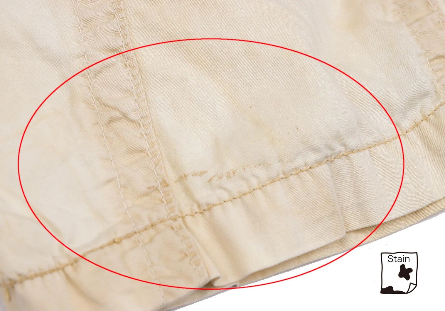 Jean Paul Gaultier Dusty Finish Chinch Back Cotton Pants Beige 48 Size US 32 / EU 48 - 16 Thumbnail