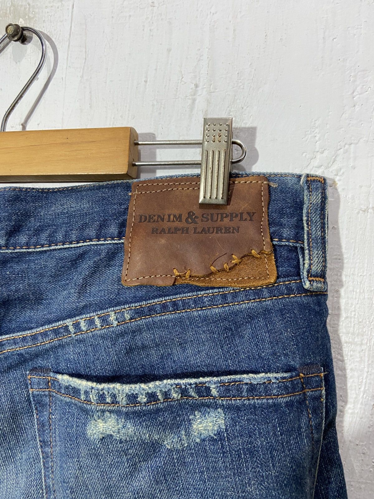 Denim & Supply Ralph Lauren Denim & Supply Ralph Lauren Distressed Denim Patchwork Jeans Size US 32 / EU 48 - 17 Thumbnail