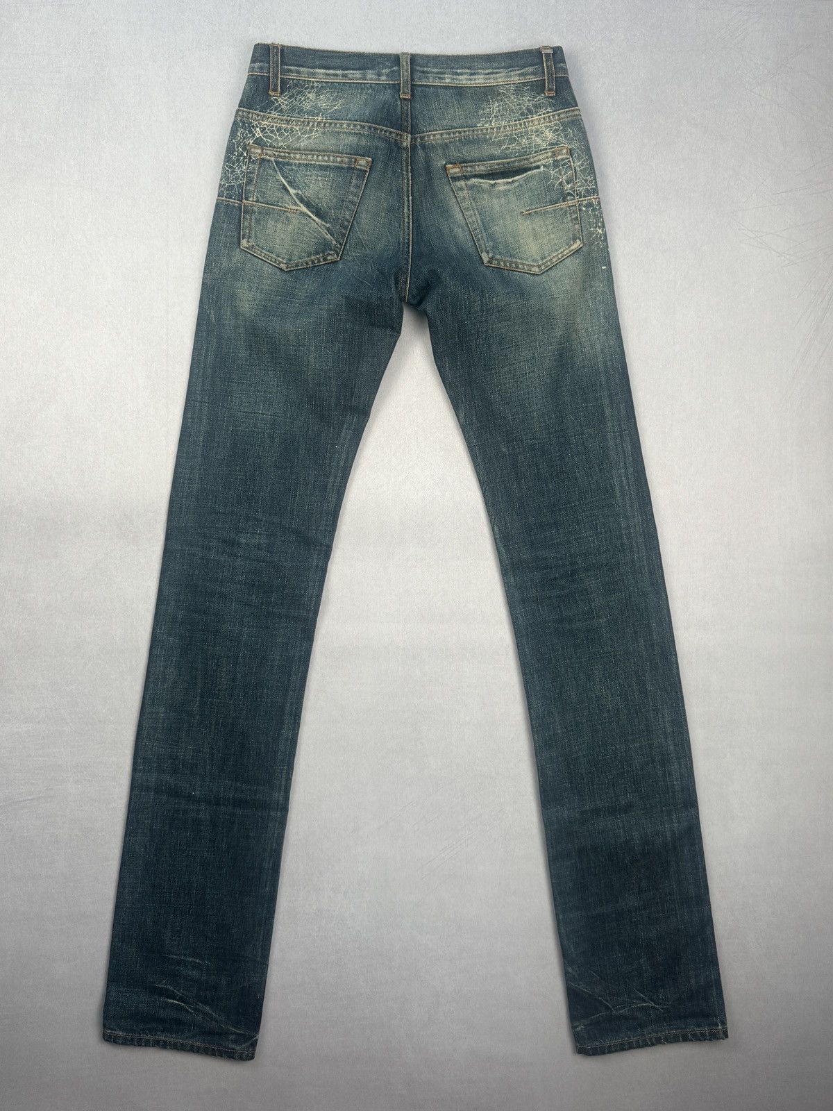 DIOR ディオール denim skinny pants spider 07S DIOR ディオール denim skinny pants spider 07S