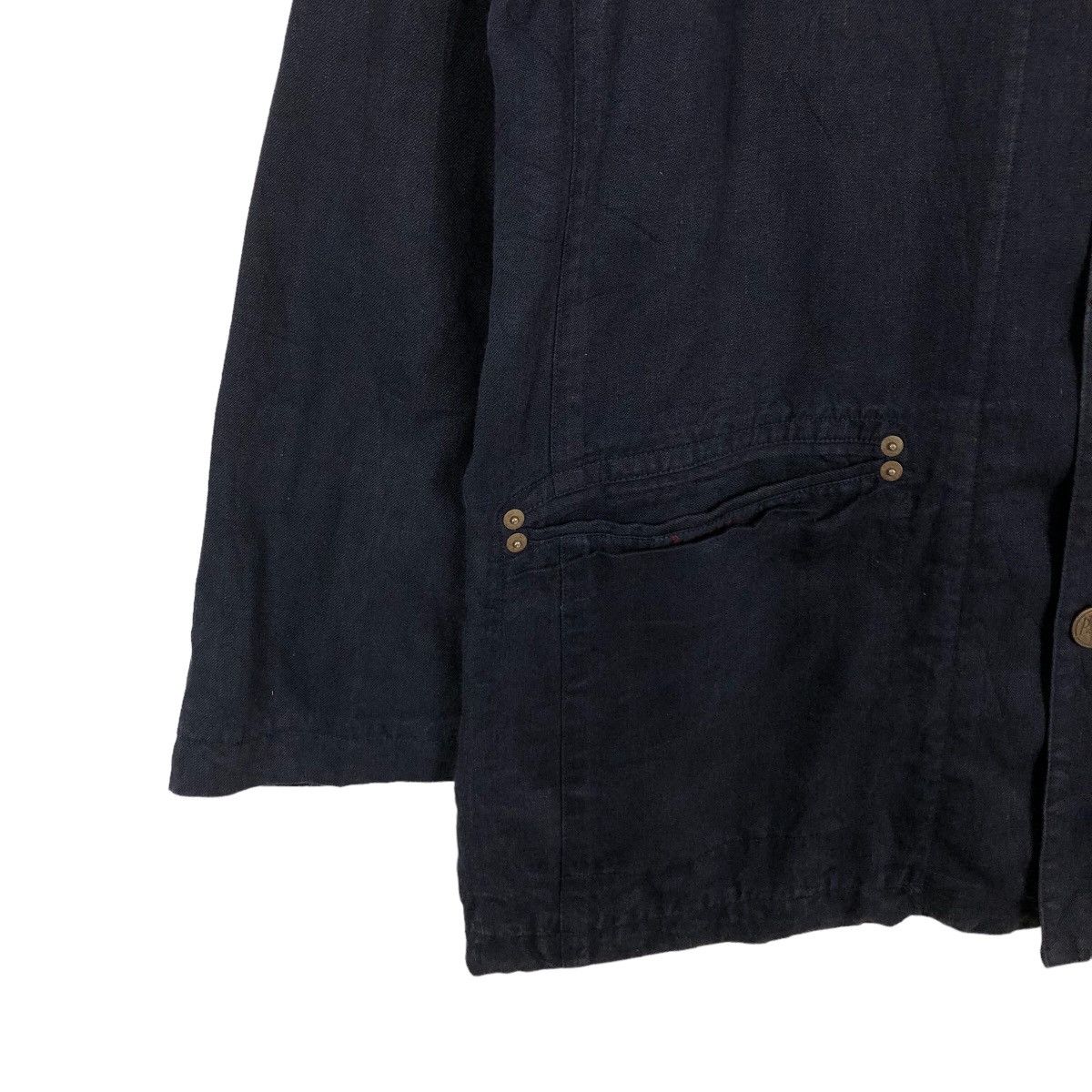 Issey Miyake VINTAGE HIKORY CHORE JACKET PAPAS JAPAN INSPIRE ISSEYMIYAKE Size US L / EU 52-54 / 3 - 3 Thumbnail