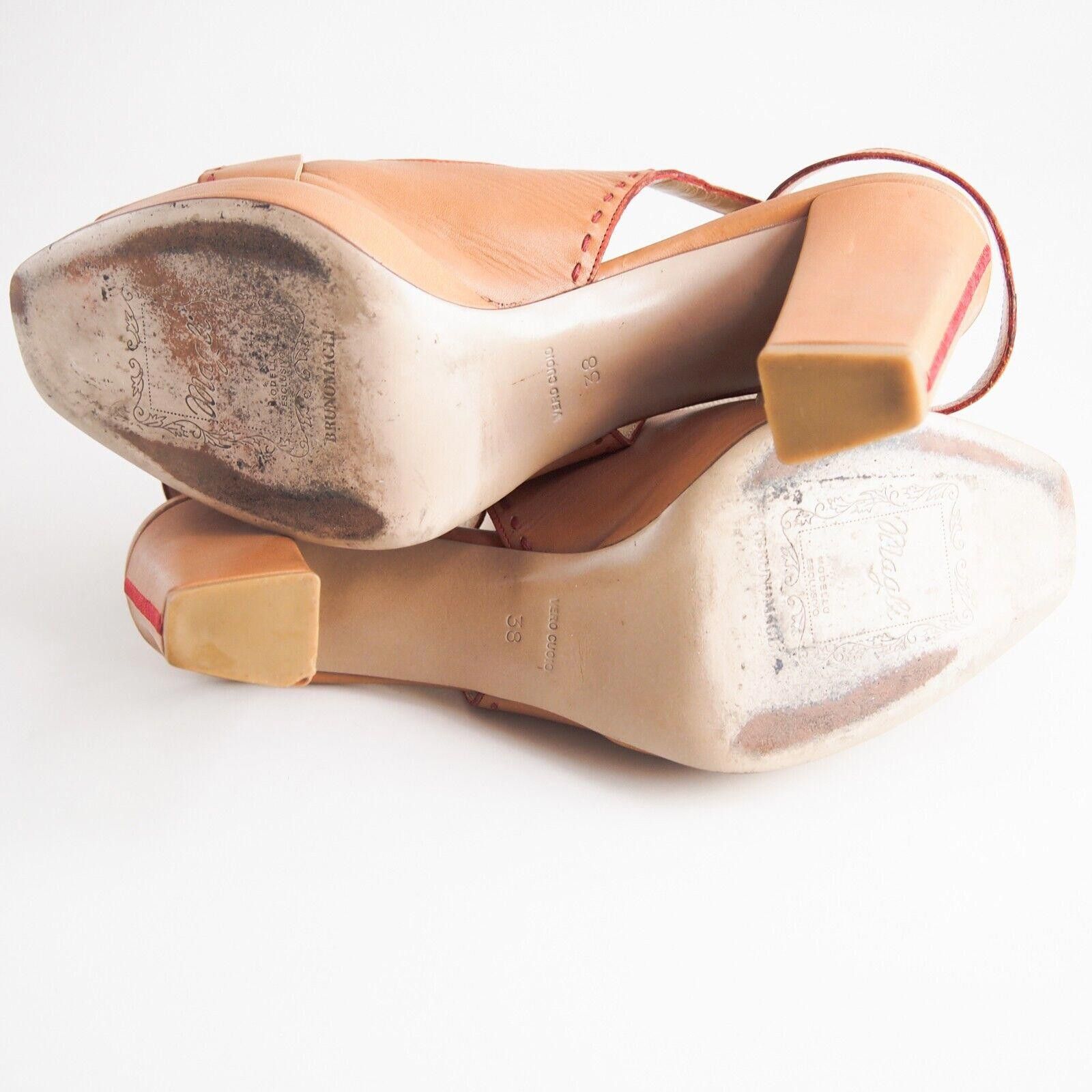 Bruno Magli Bruno Magli Slingback Sandals High Heel Beige US 8 EU 38 Size US 8 / IT 38 - 8 Thumbnail