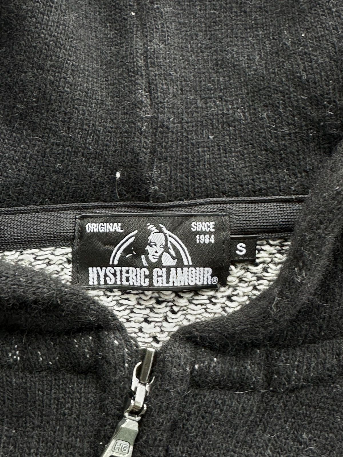 Hysteric Glamour Hysteric Glamour Mohair Zip Hoodie Punk Y2k Size US M / EU 48-50 / 2 - 4 Thumbnail